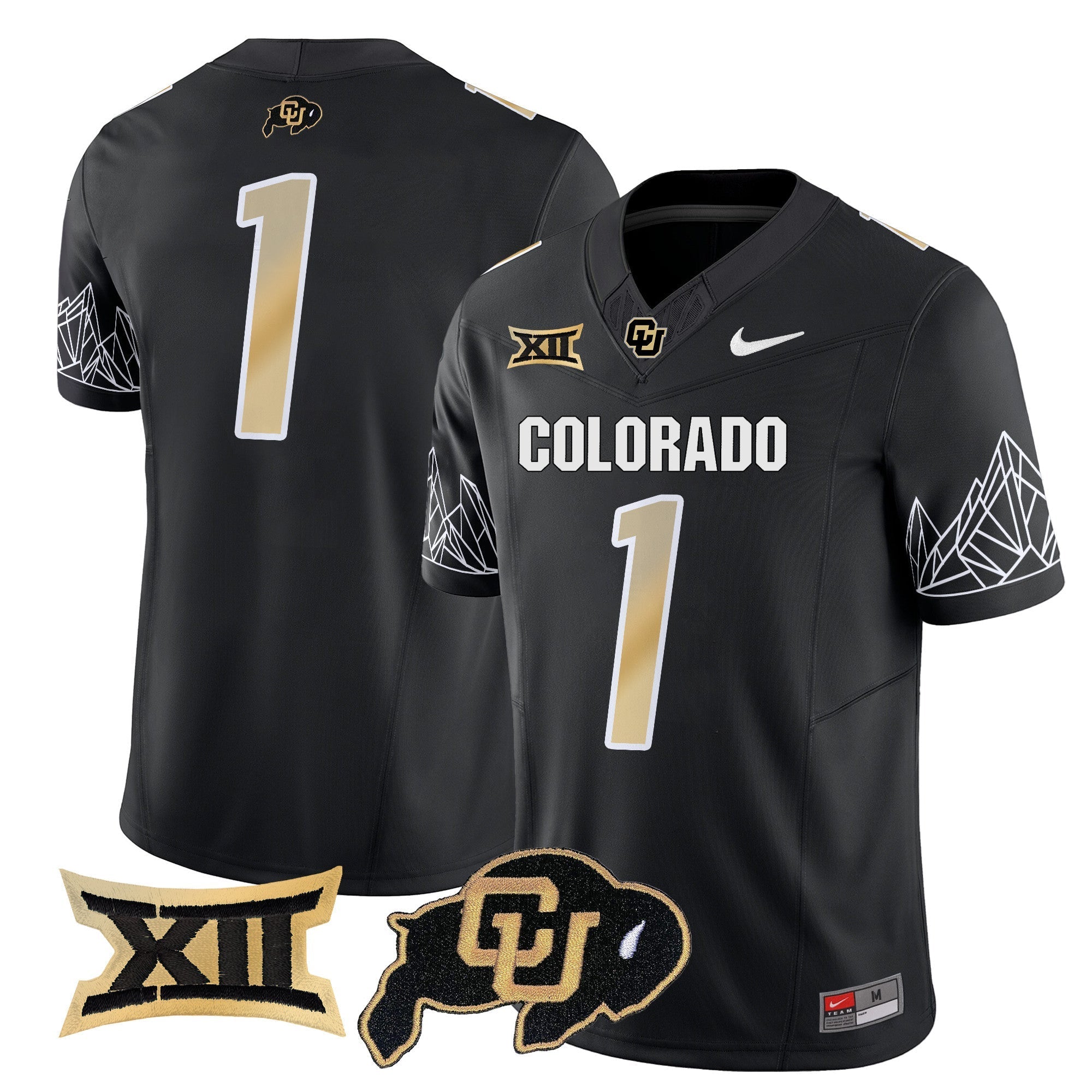 Colorado Buffaloes 2025 Vapor Limited Jersey V2 - All Stitched