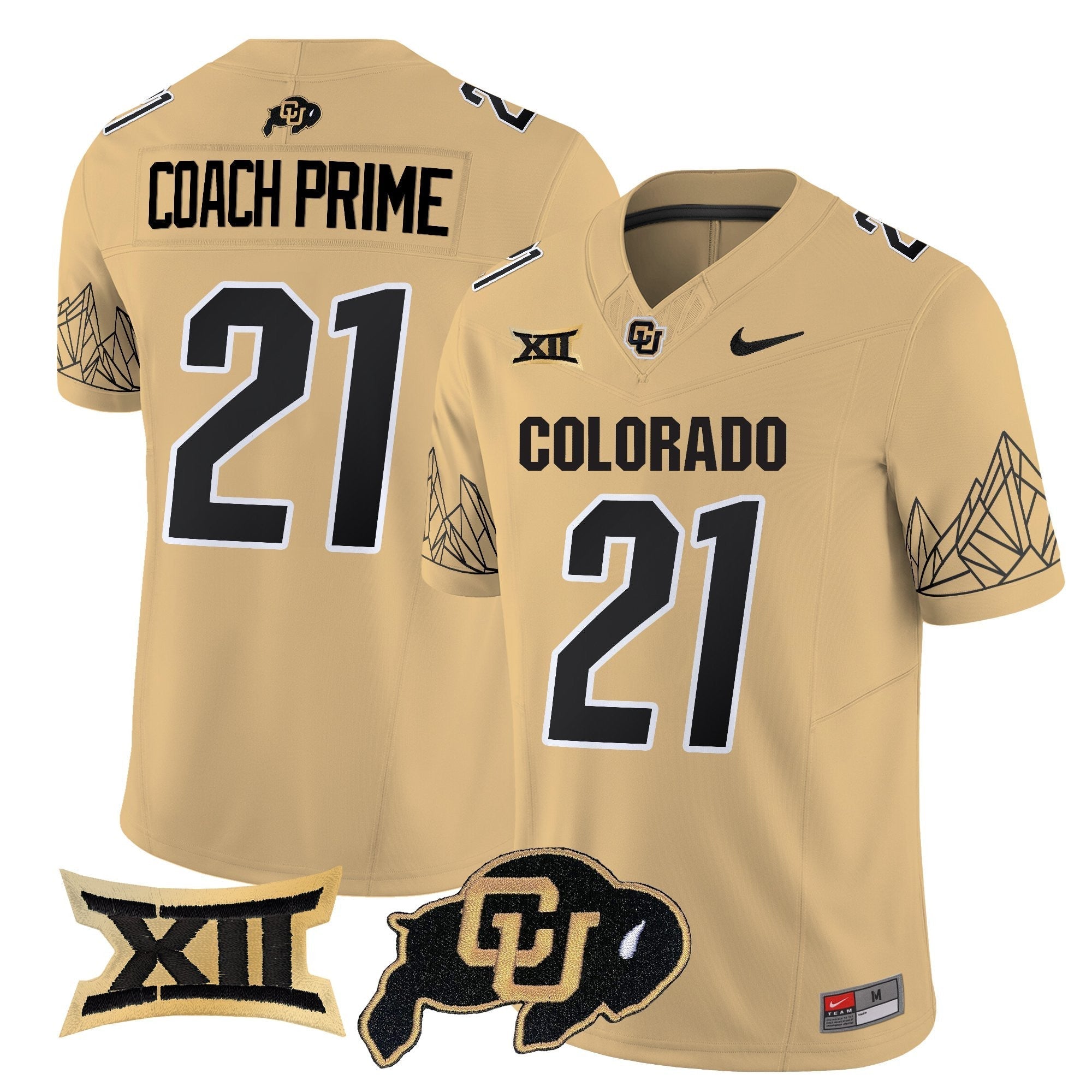 Colorado Buffaloes 2025 Vapor Limited Jersey V2 - All Stitched