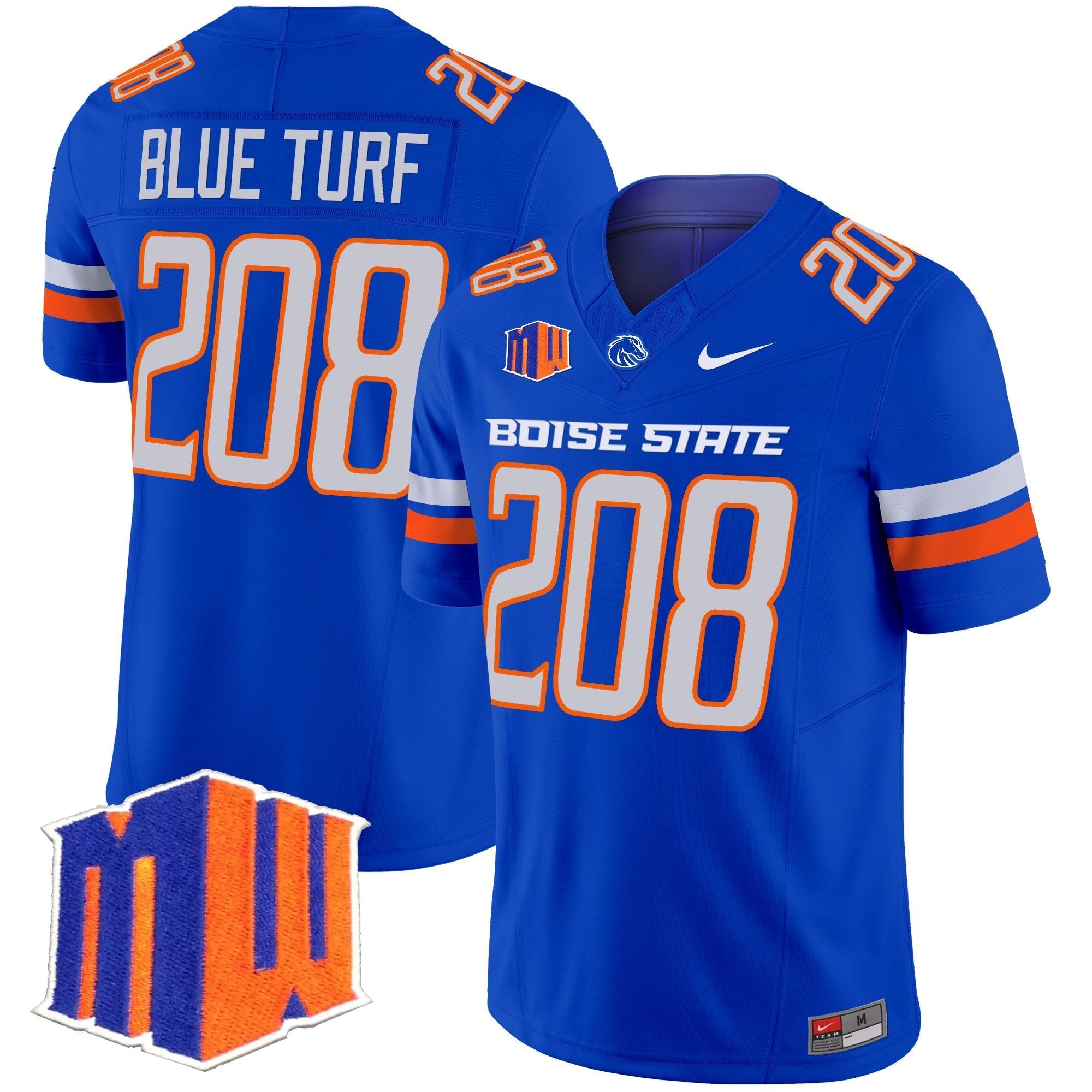 Boise State Broncos 2025 Vapor Limited Jersey - All Stitched