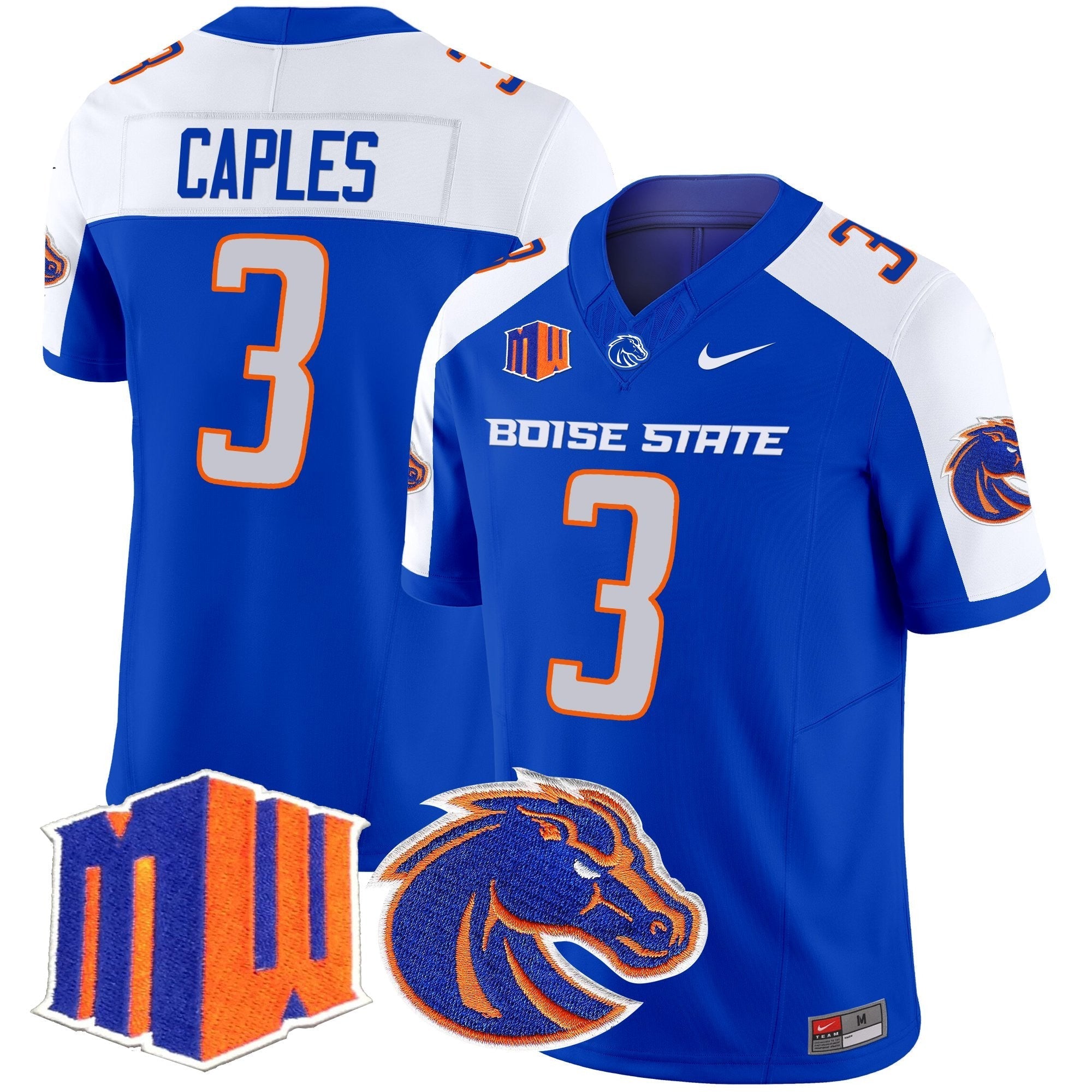 Boise State Broncos 2025 Vapor Limited Jersey - All Stitched