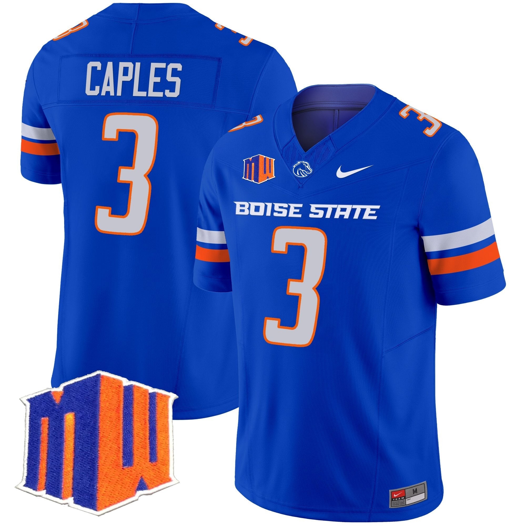 Boise State Broncos 2025 Vapor Limited Jersey - All Stitched