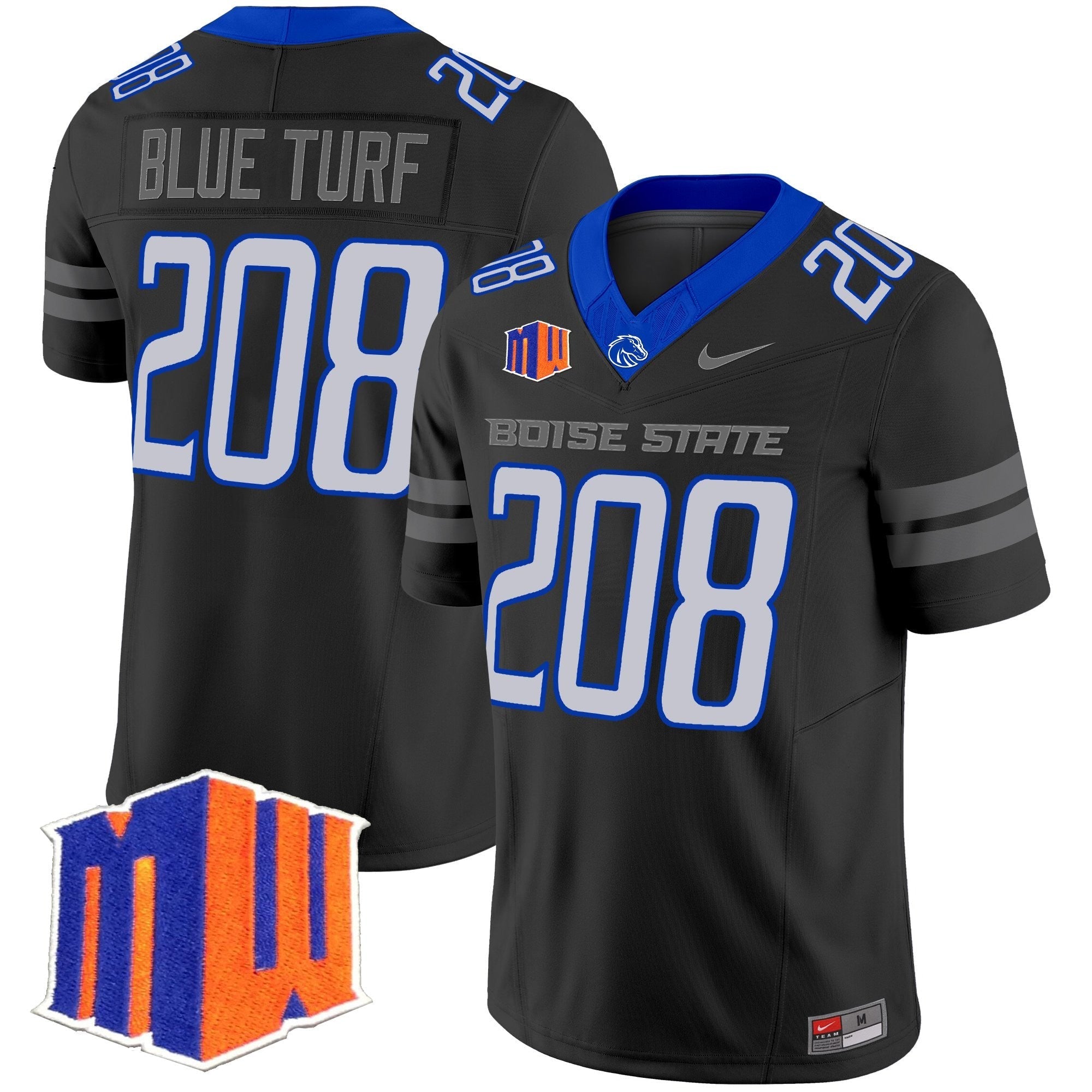 Boise State Broncos 2025 Vapor Limited Jersey - All Stitched