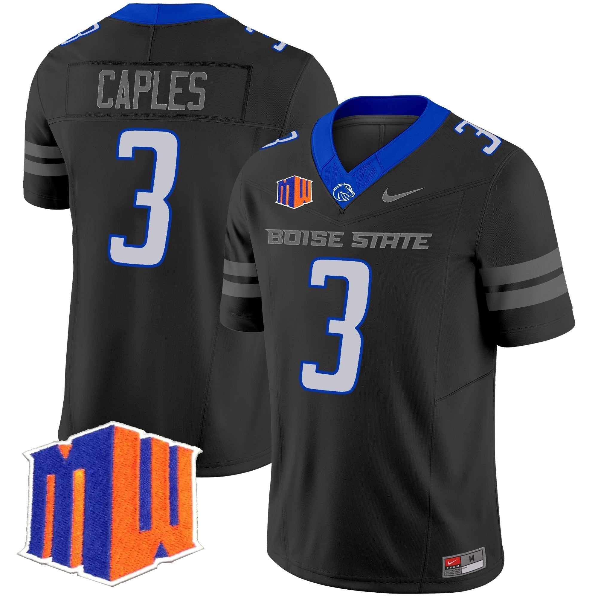 Boise State Broncos 2025 Vapor Limited Jersey - All Stitched