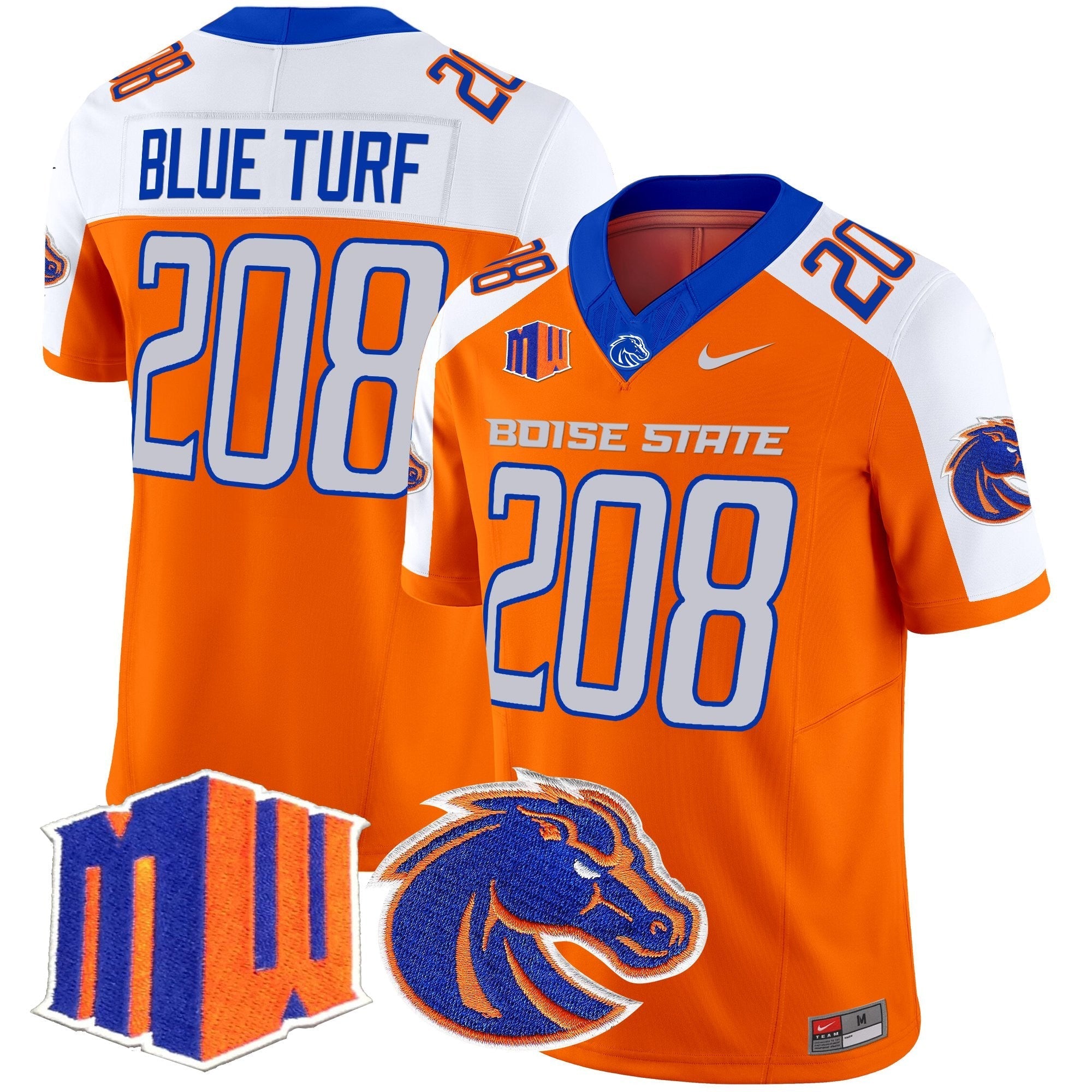 Boise State Broncos 2025 Vapor Limited Jersey - All Stitched