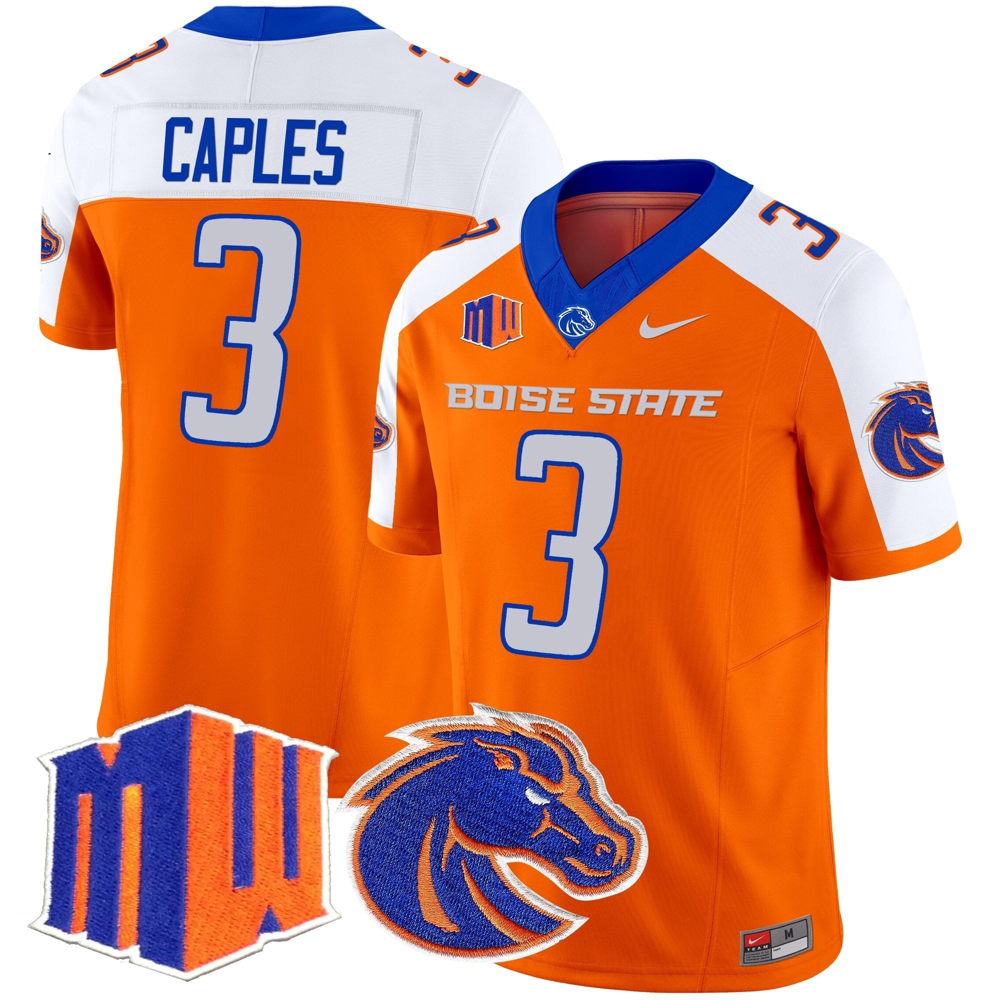 Boise State Broncos 2025 Vapor Limited Jersey - All Stitched