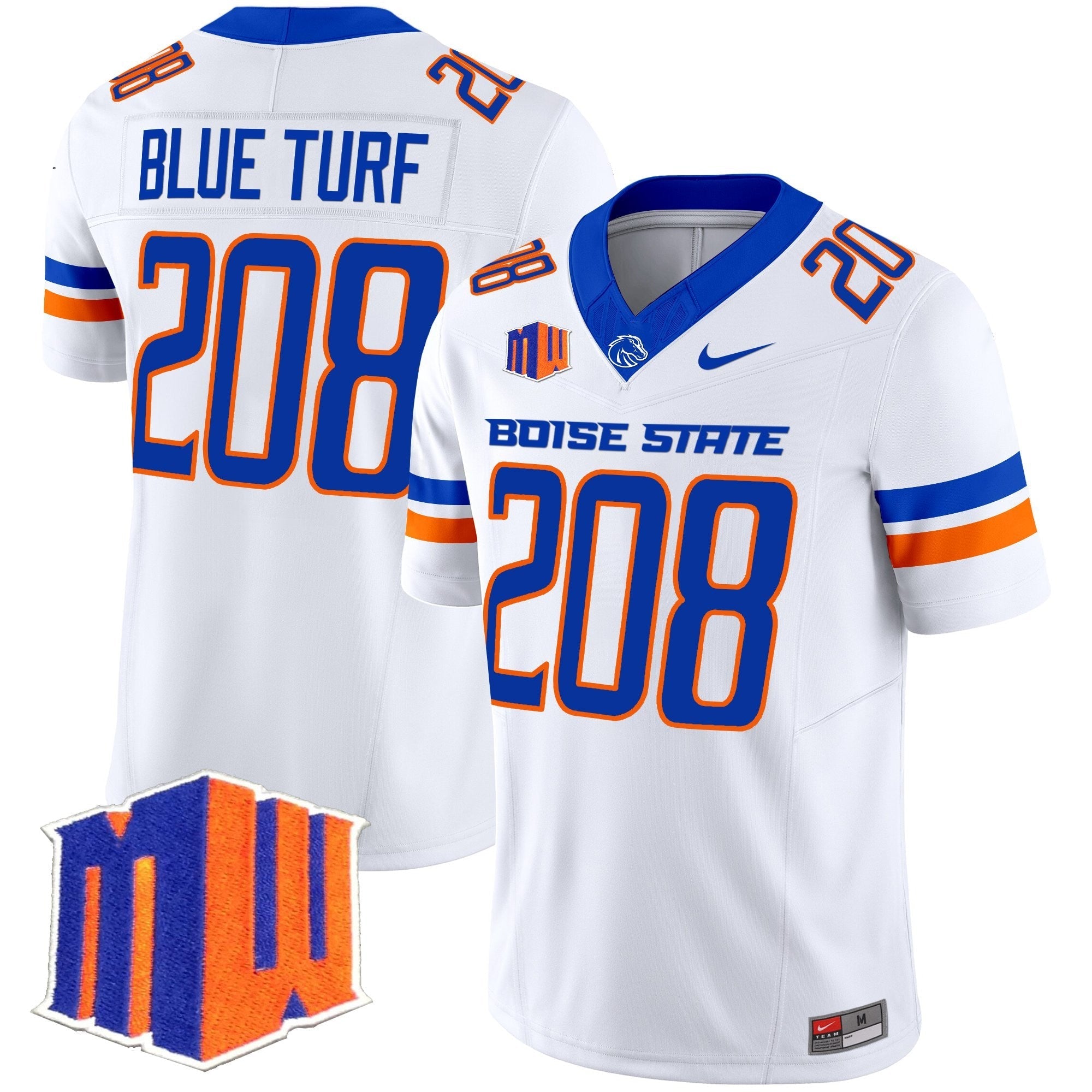 Boise State Broncos 2025 Vapor Limited Jersey - All Stitched