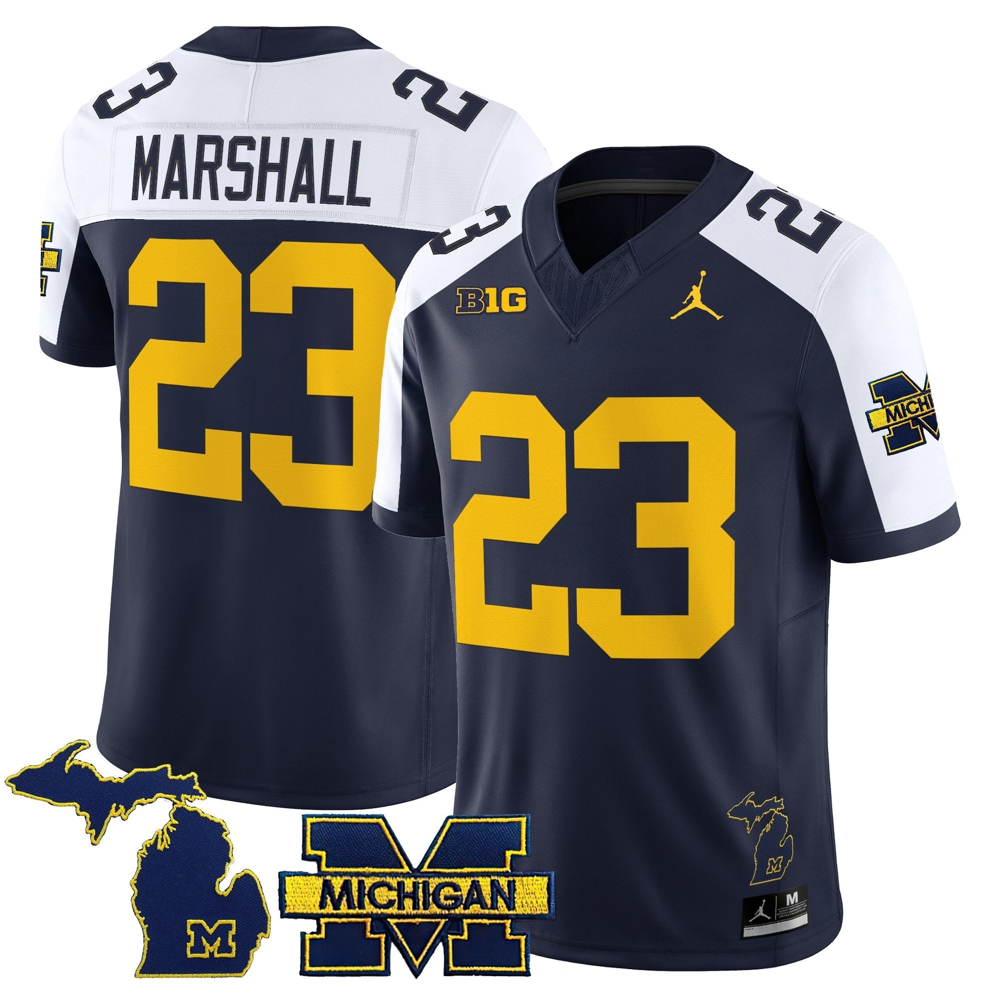 Michigan Wolverines 2025 Vapor Limited Jersey - All Stitched