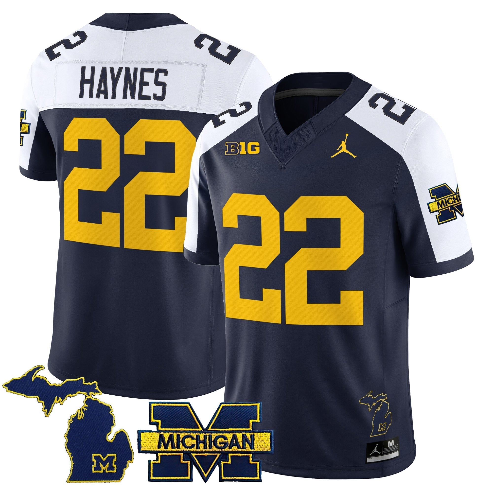 Michigan Wolverines 2025 Vapor Limited Jersey - All Stitched