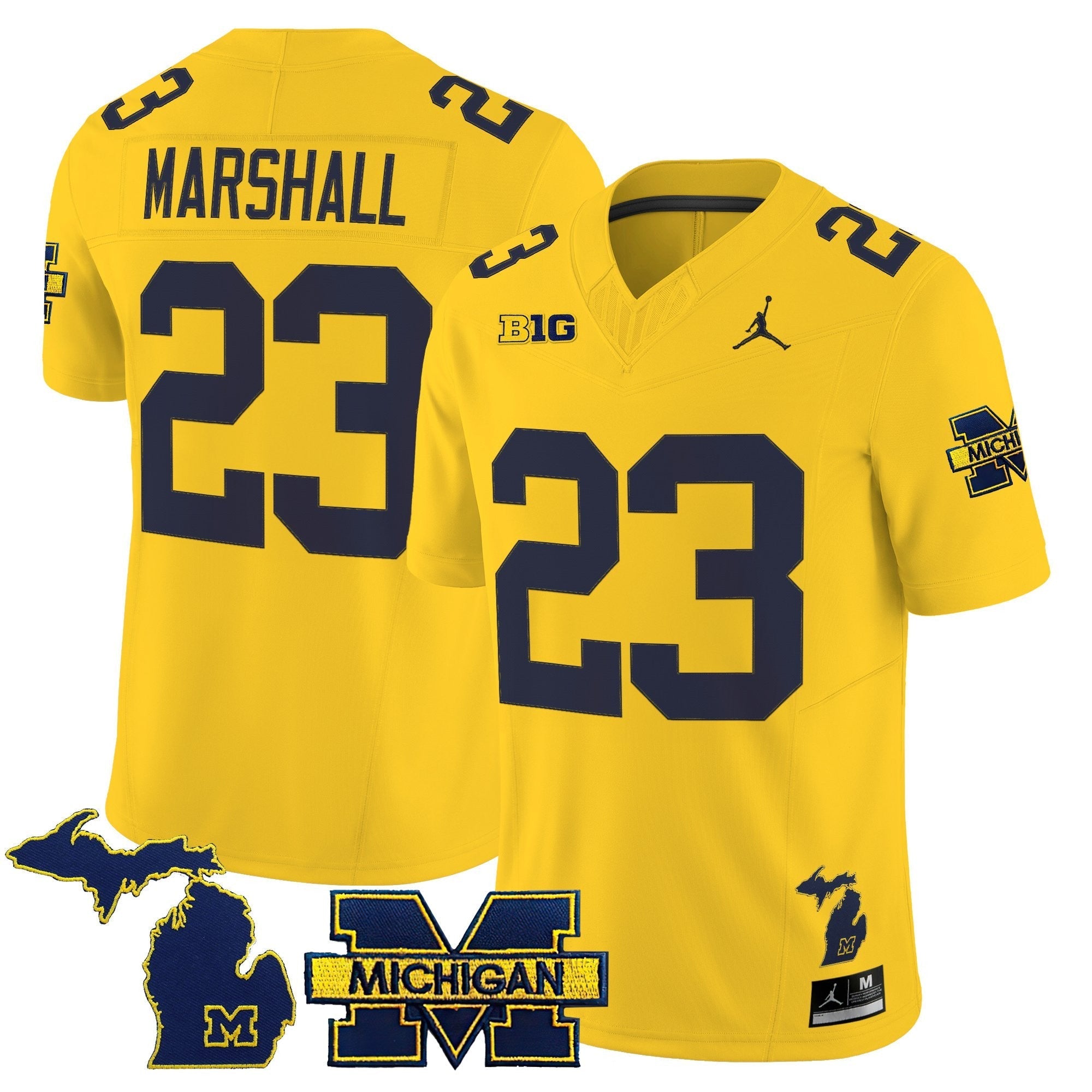 Michigan Wolverines 2025 Vapor Limited Jersey - All Stitched