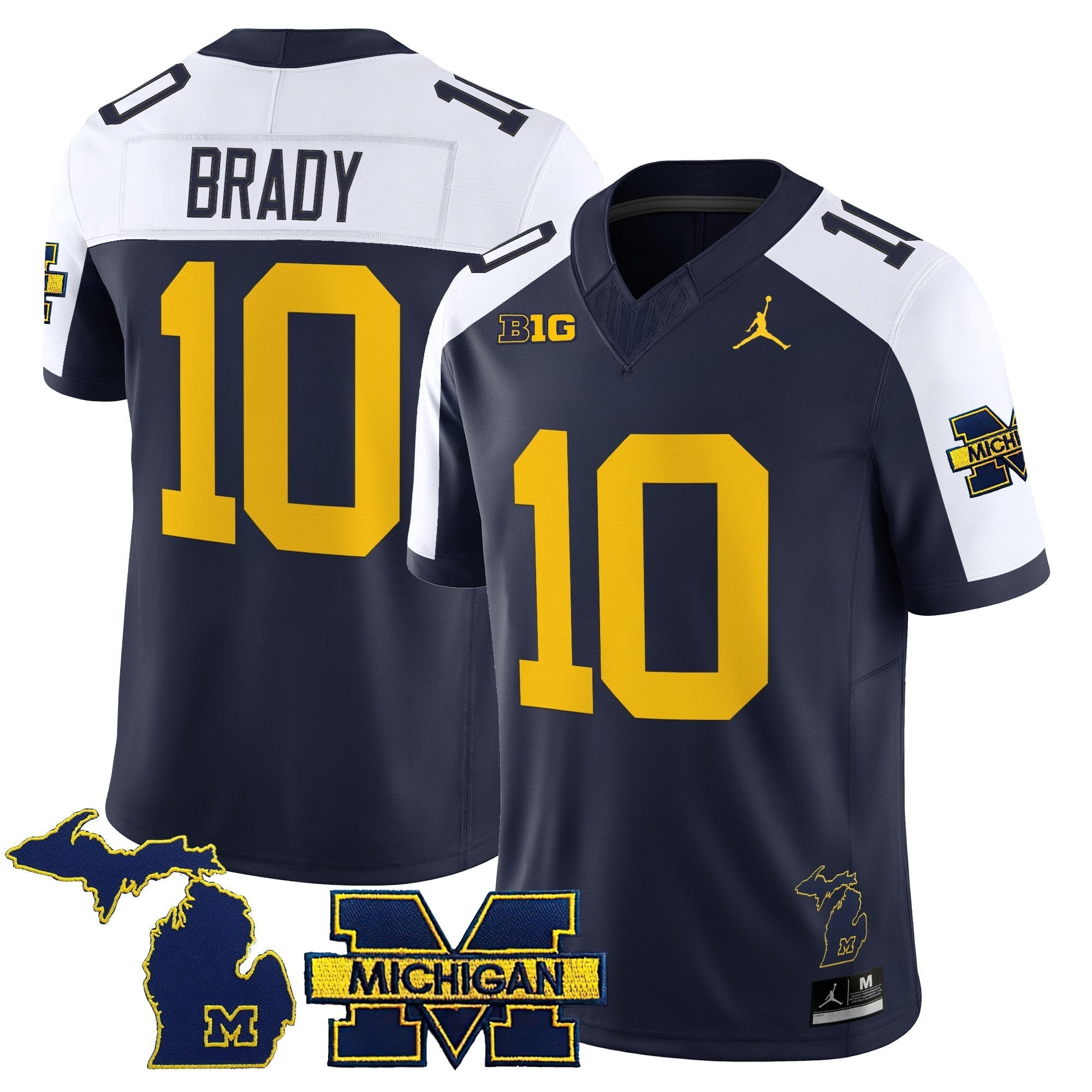 Michigan Wolverines 2025 Vapor Limited Jersey - All Stitched