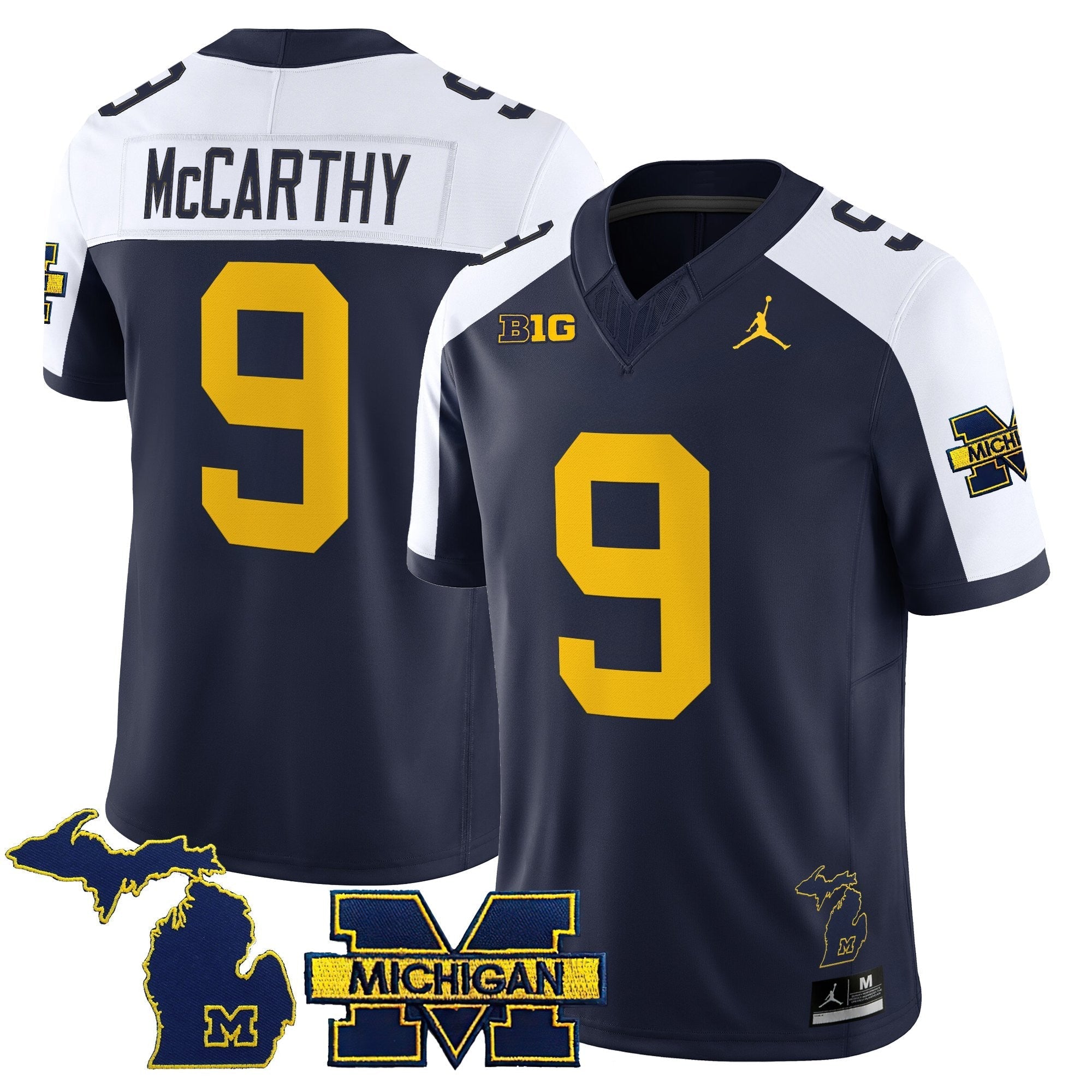 Michigan Wolverines 2025 Vapor Limited Jersey - All Stitched