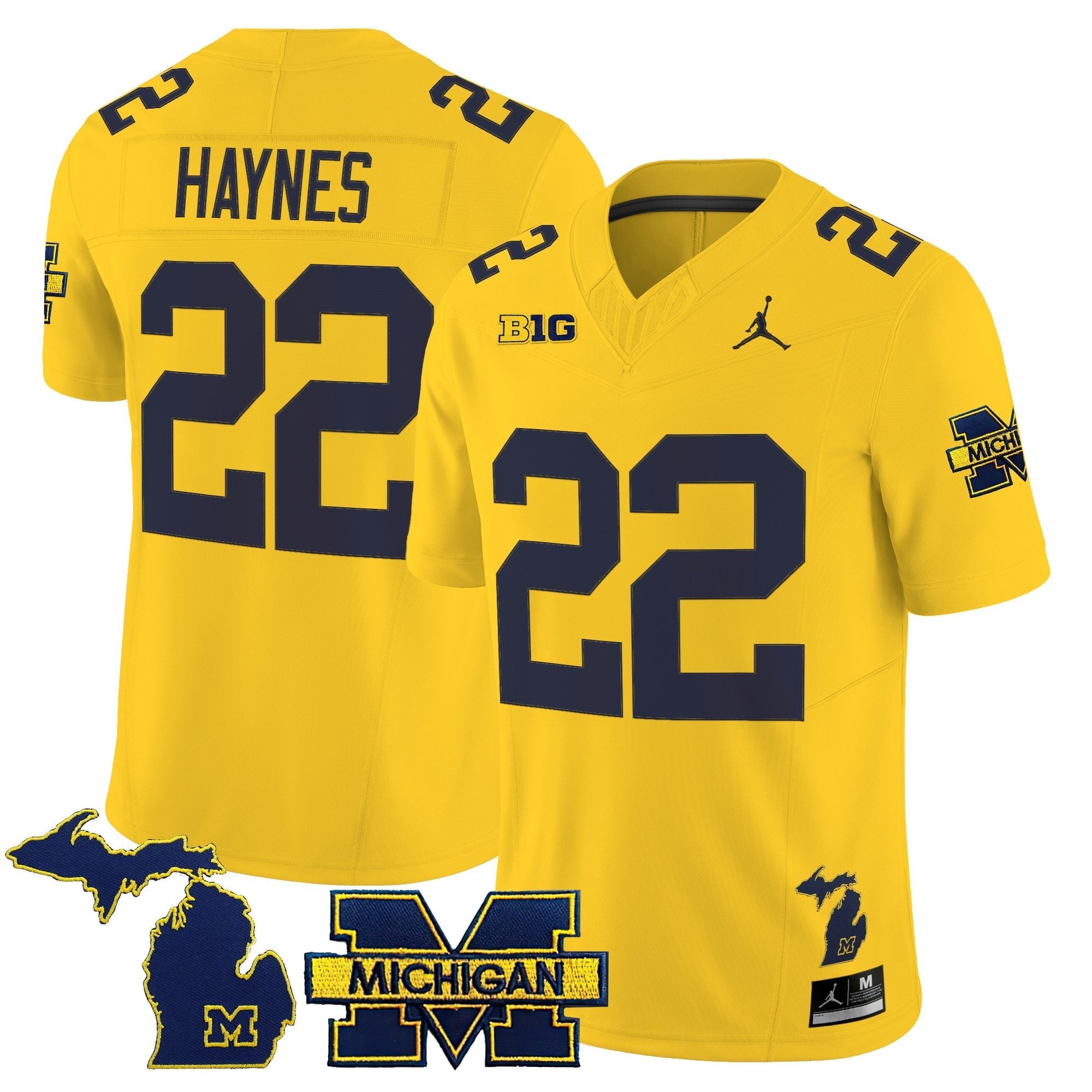Michigan Wolverines 2025 Vapor Limited Jersey - All Stitched