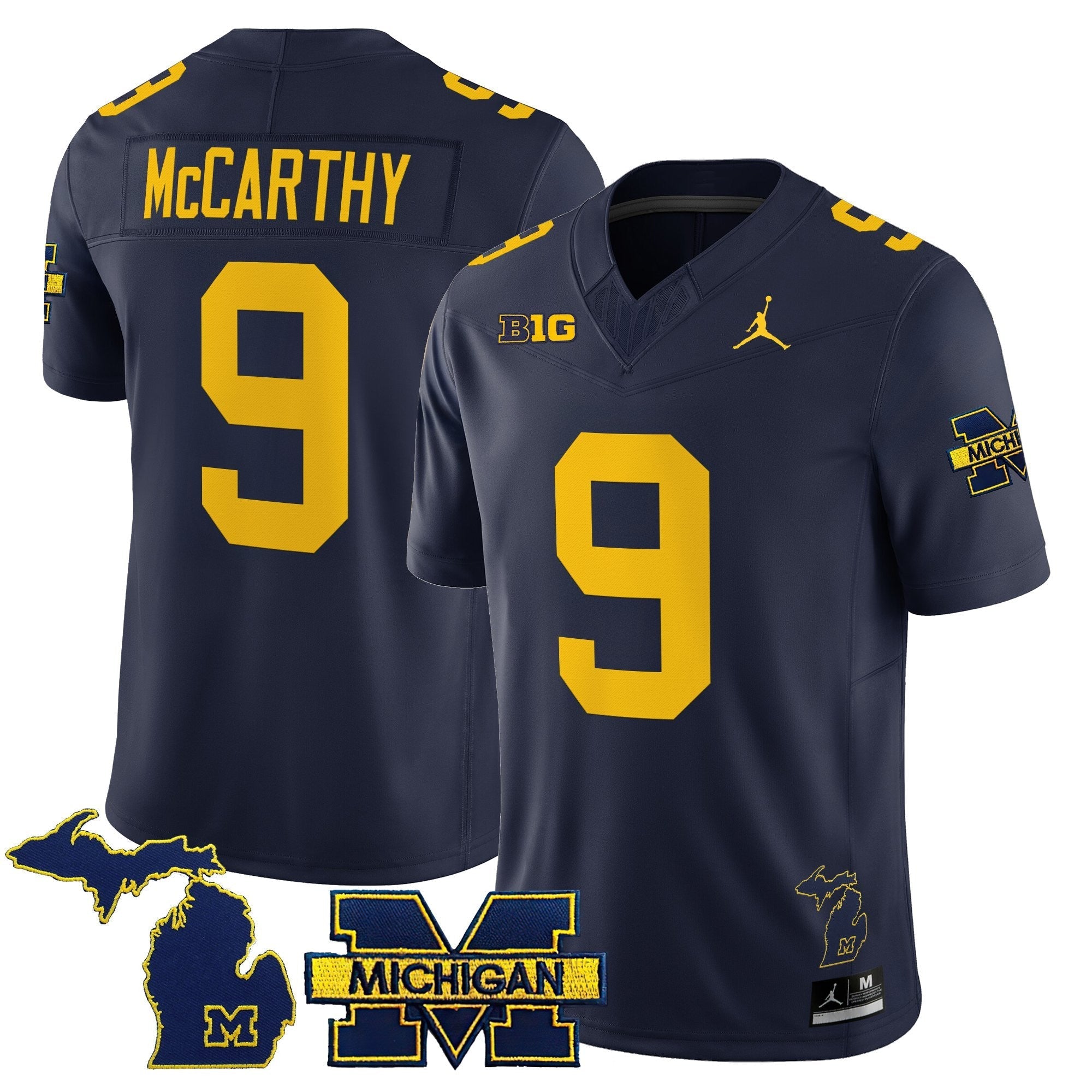 Michigan Wolverines 2025 Vapor Limited Jersey - All Stitched