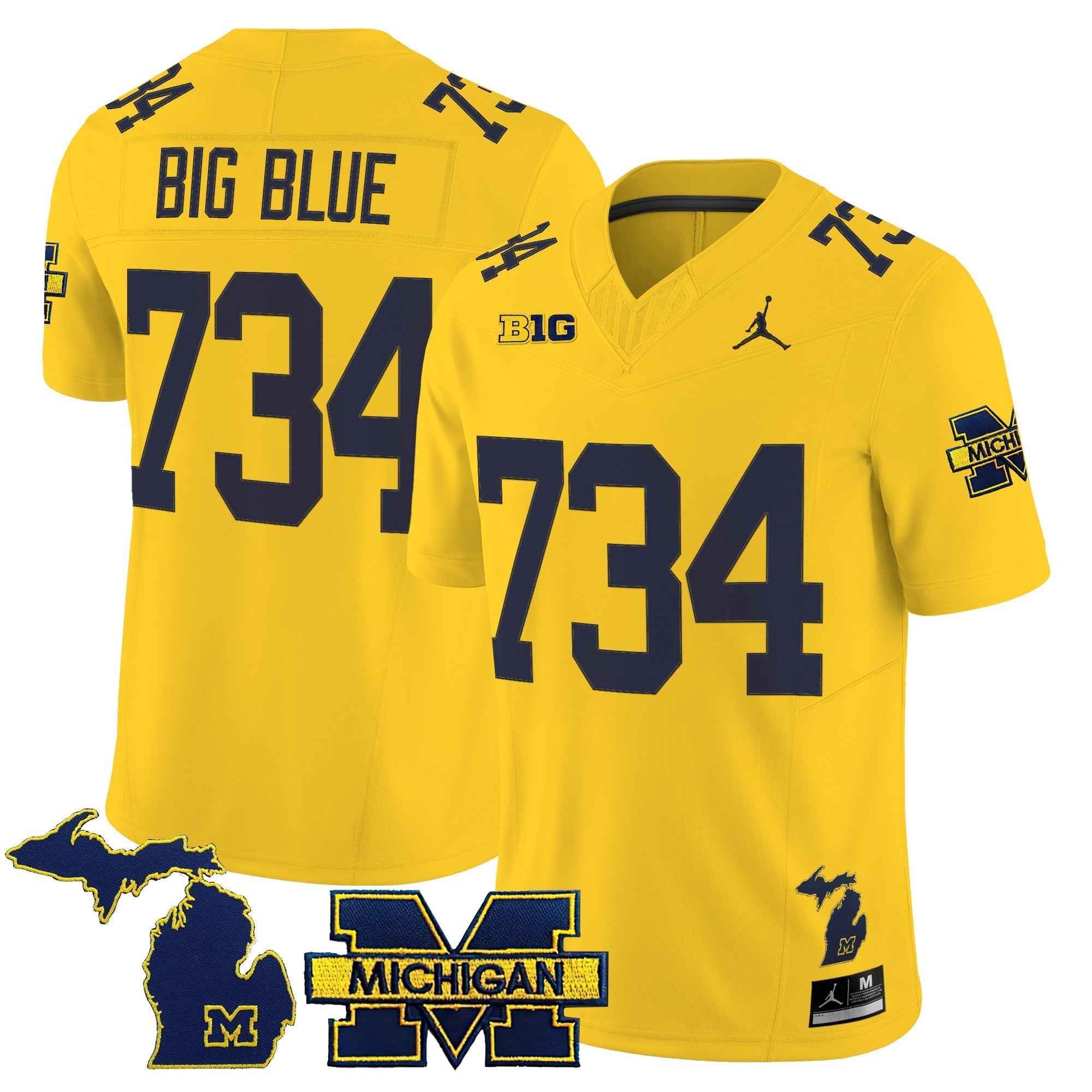 Michigan Wolverines 2025 Vapor Limited Jersey - All Stitched