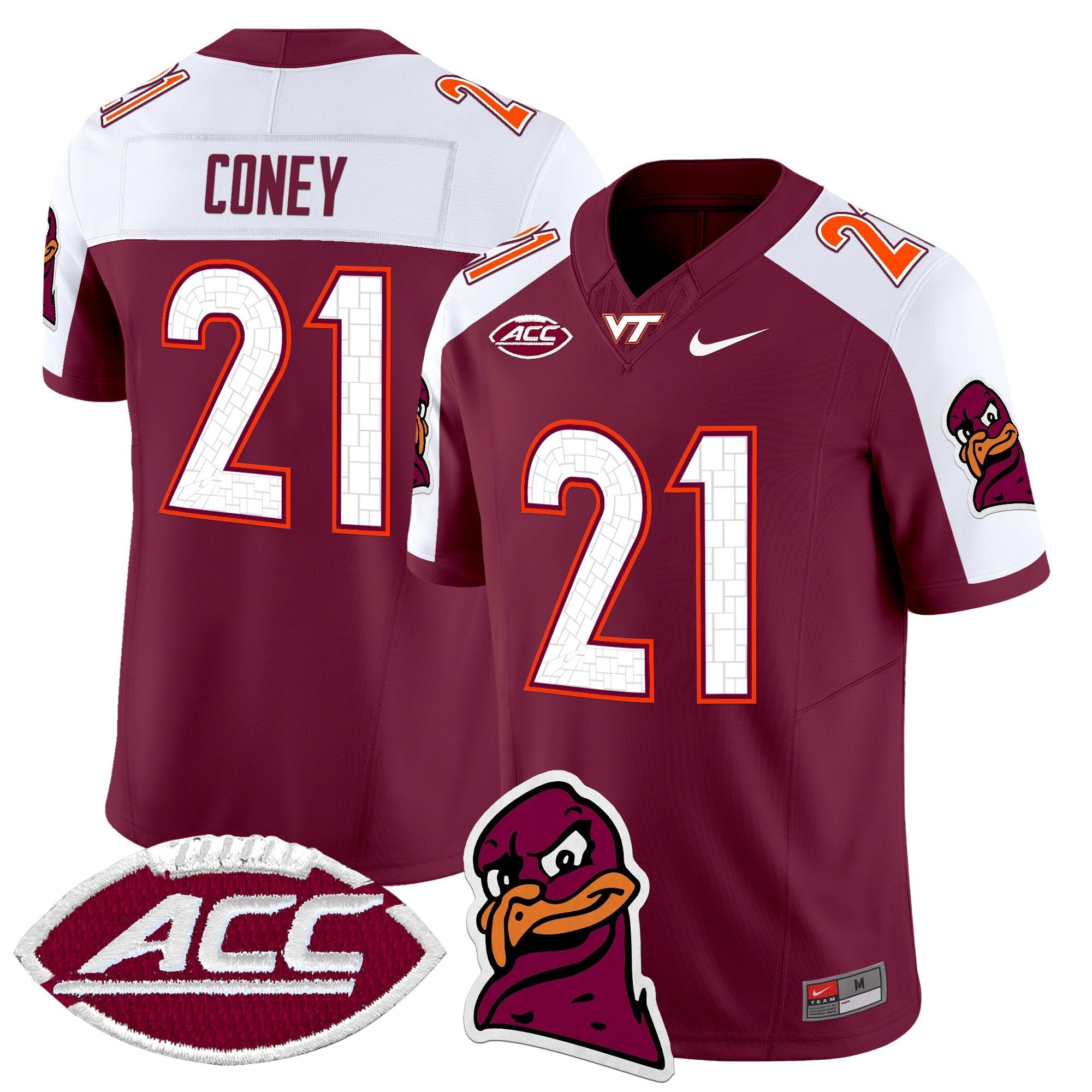 Virginia Tech Hokies 2025 Vapor Limited Jersey - All Stitched