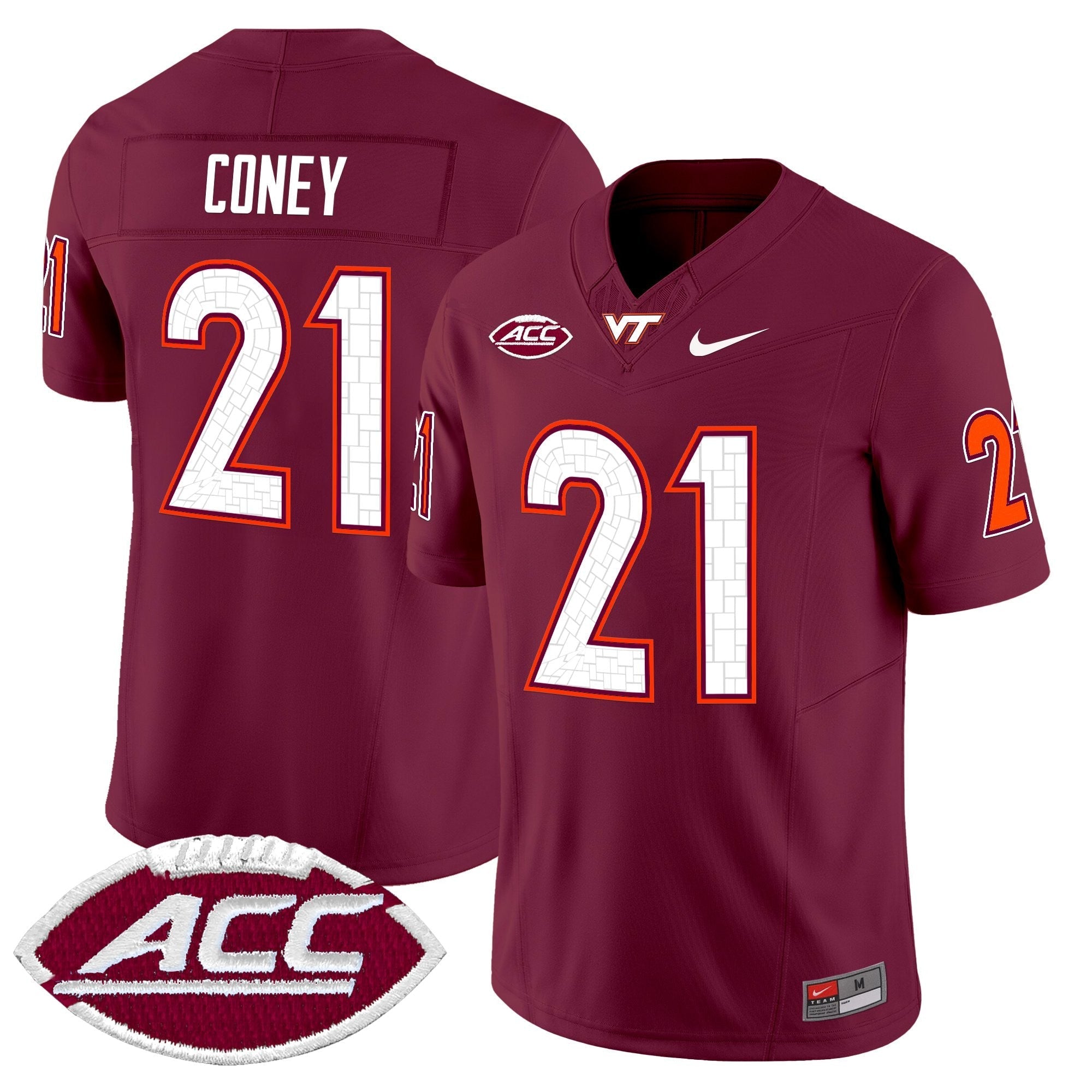 Virginia Tech Hokies 2025 Vapor Limited Jersey - All Stitched