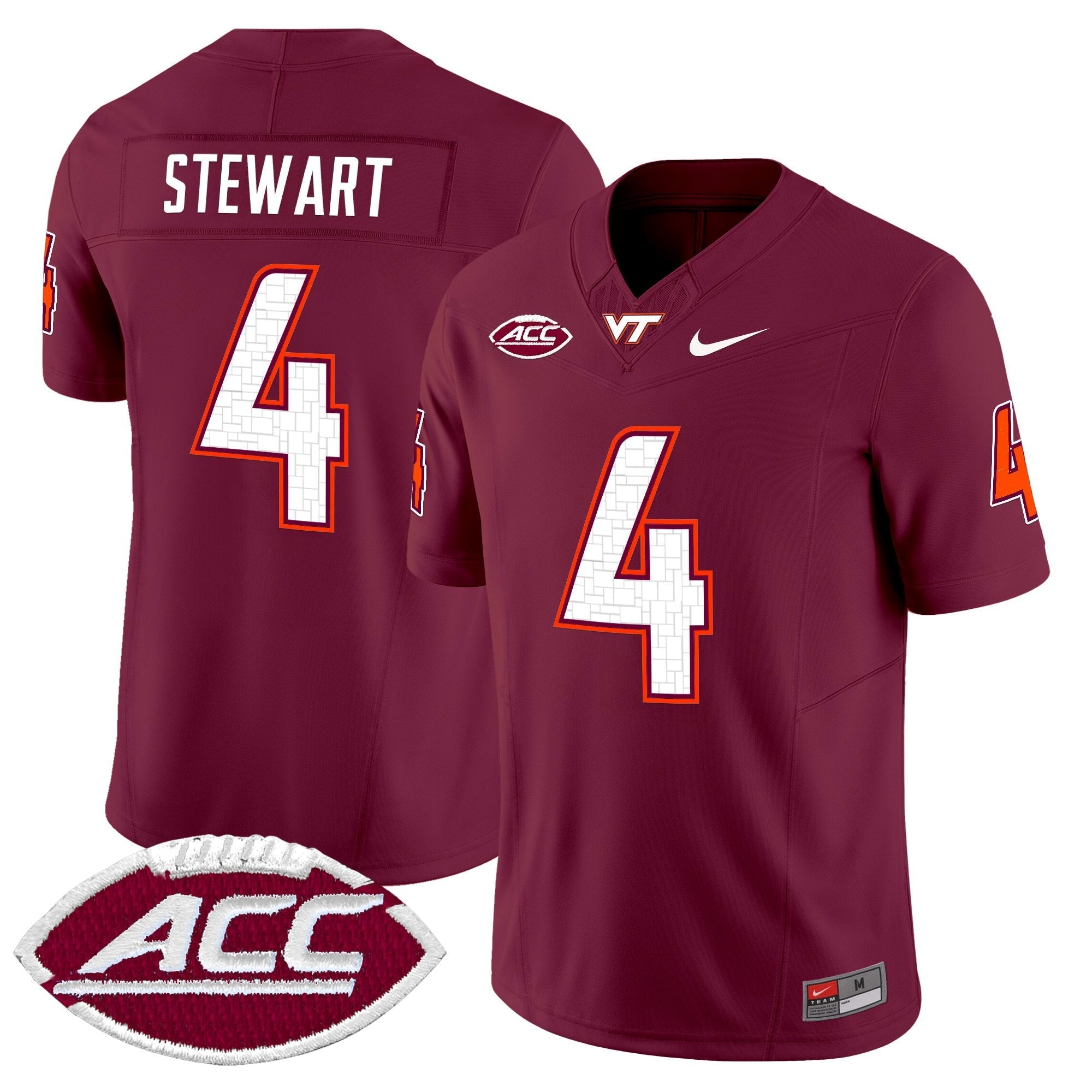 Virginia Tech Hokies 2025 Vapor Limited Jersey - All Stitched