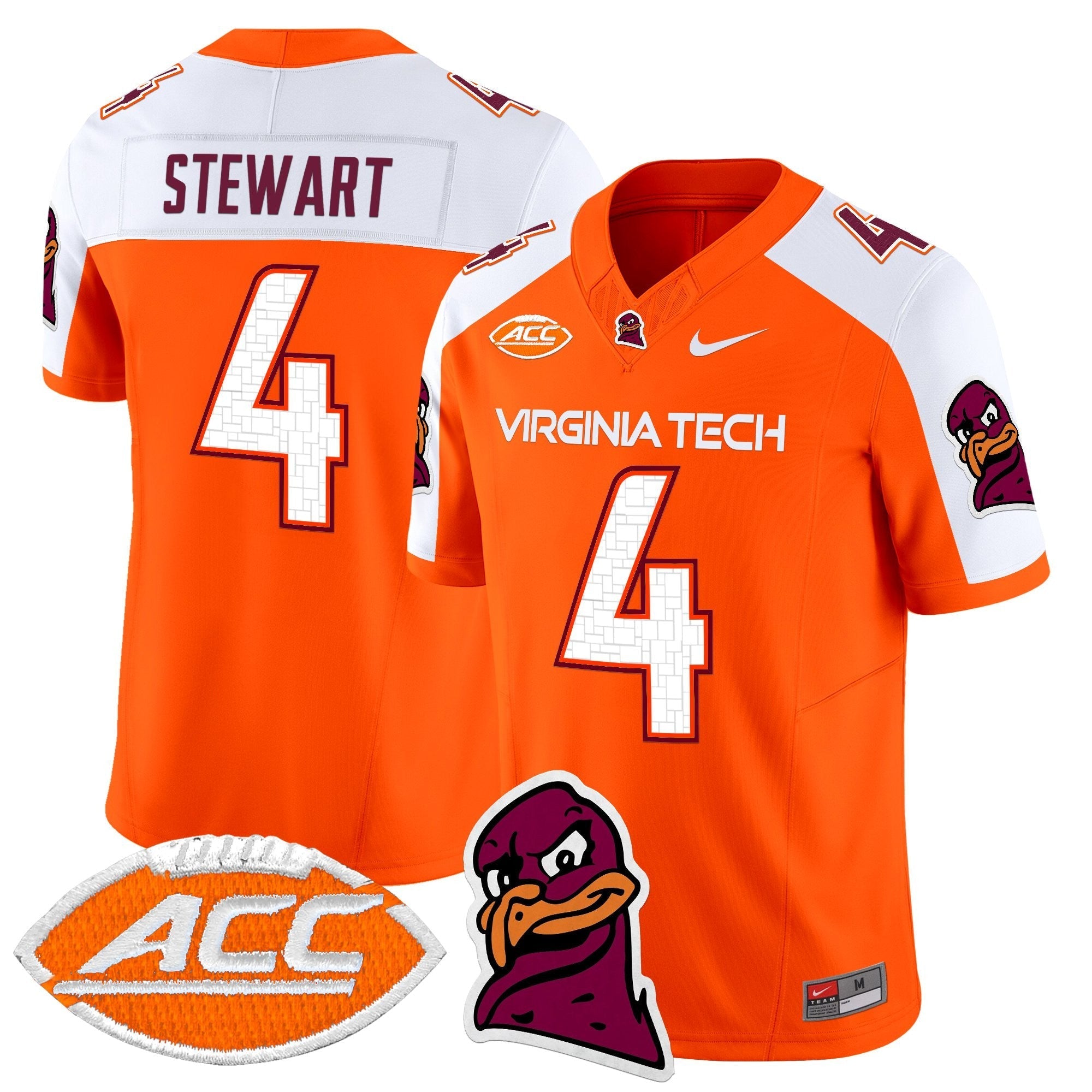 Virginia Tech Hokies 2025 Vapor Limited Jersey - All Stitched