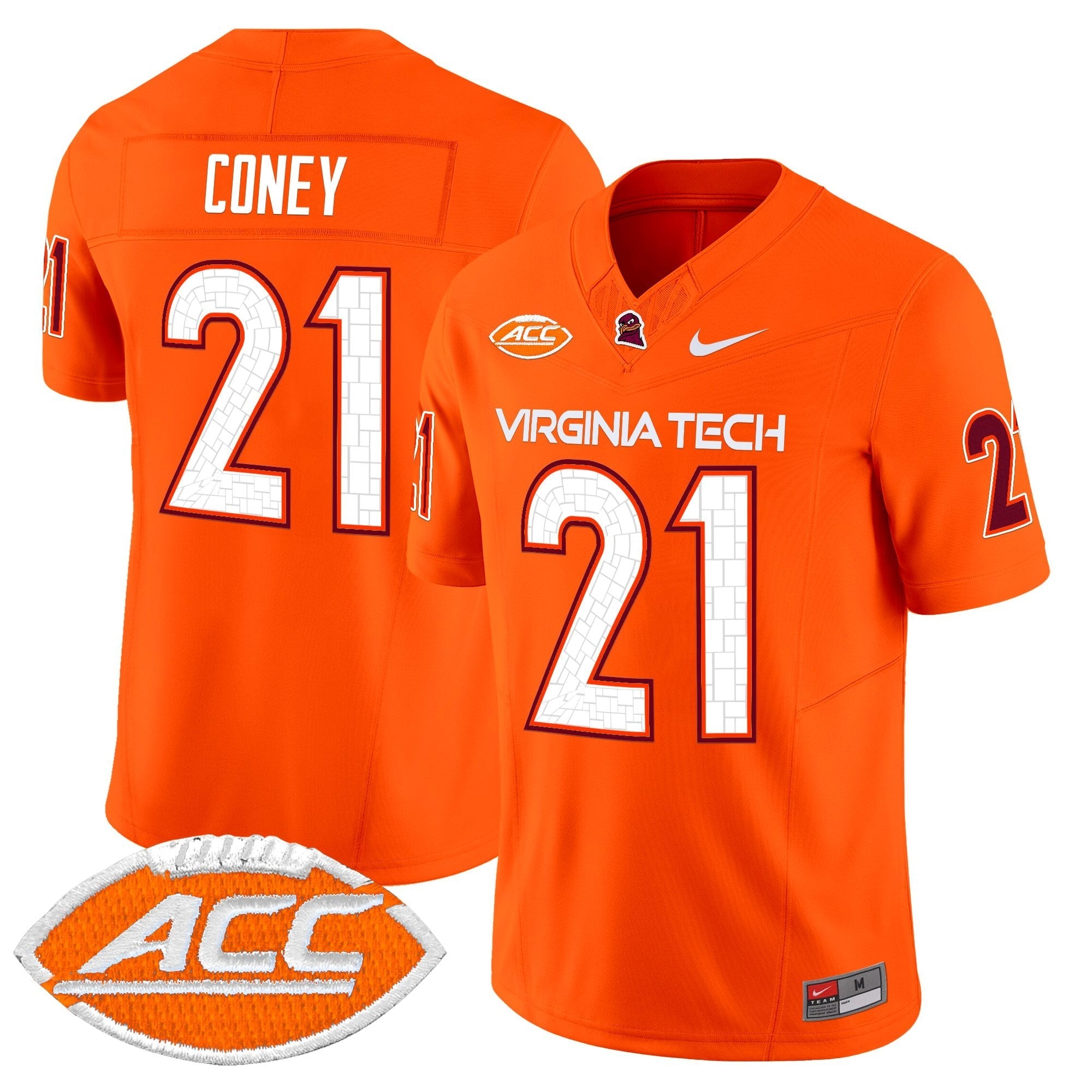 Virginia Tech Hokies 2025 Vapor Limited Jersey - All Stitched