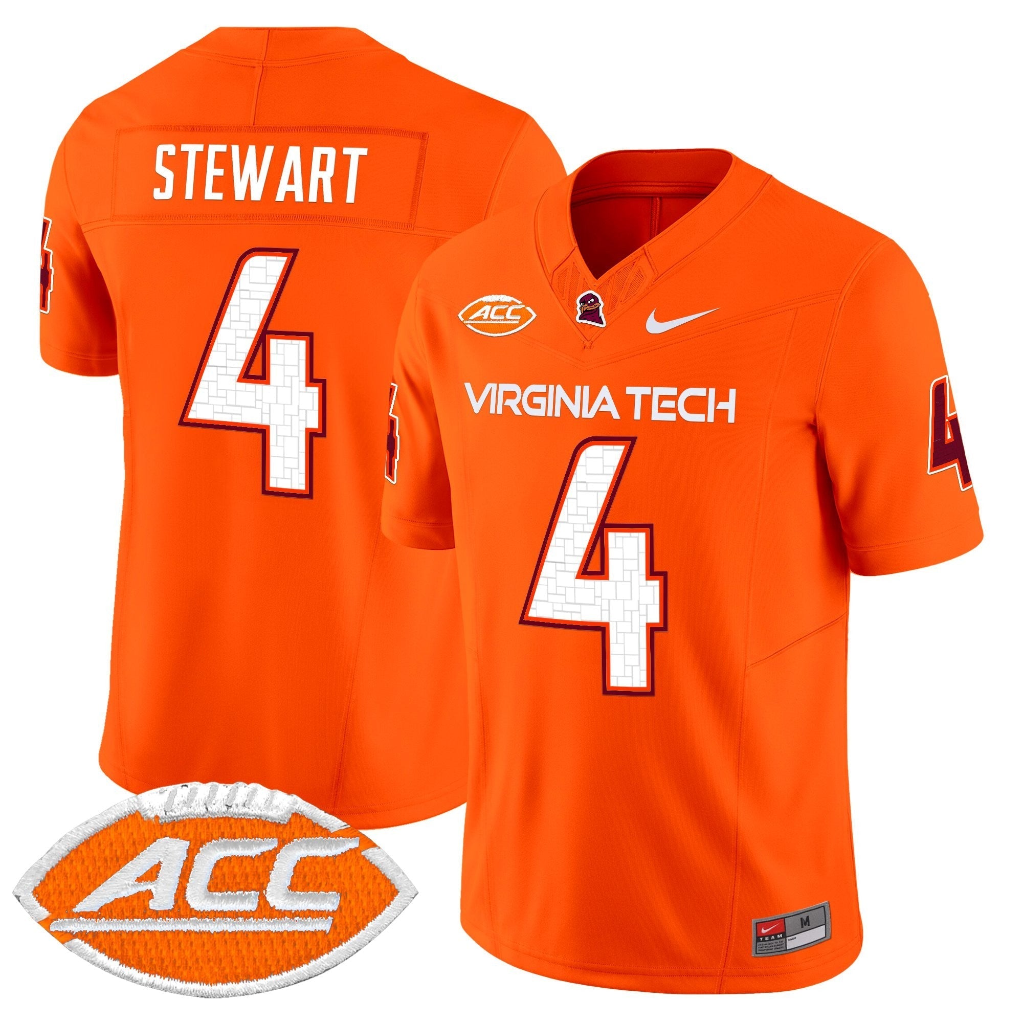 Virginia Tech Hokies 2025 Vapor Limited Jersey - All Stitched
