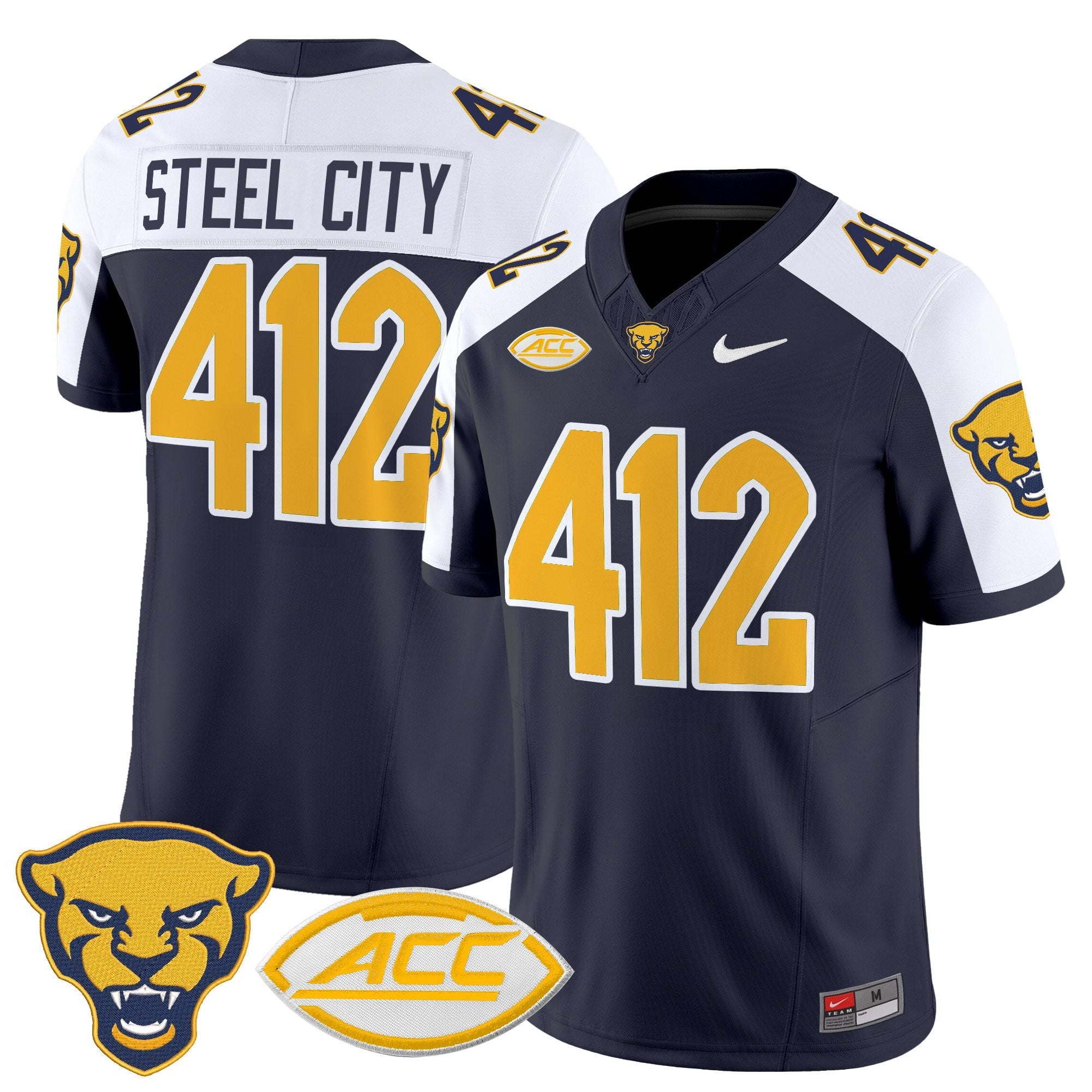 Pittsburgh Panthers 2025 Vapor Limited Jersey - All Stitched