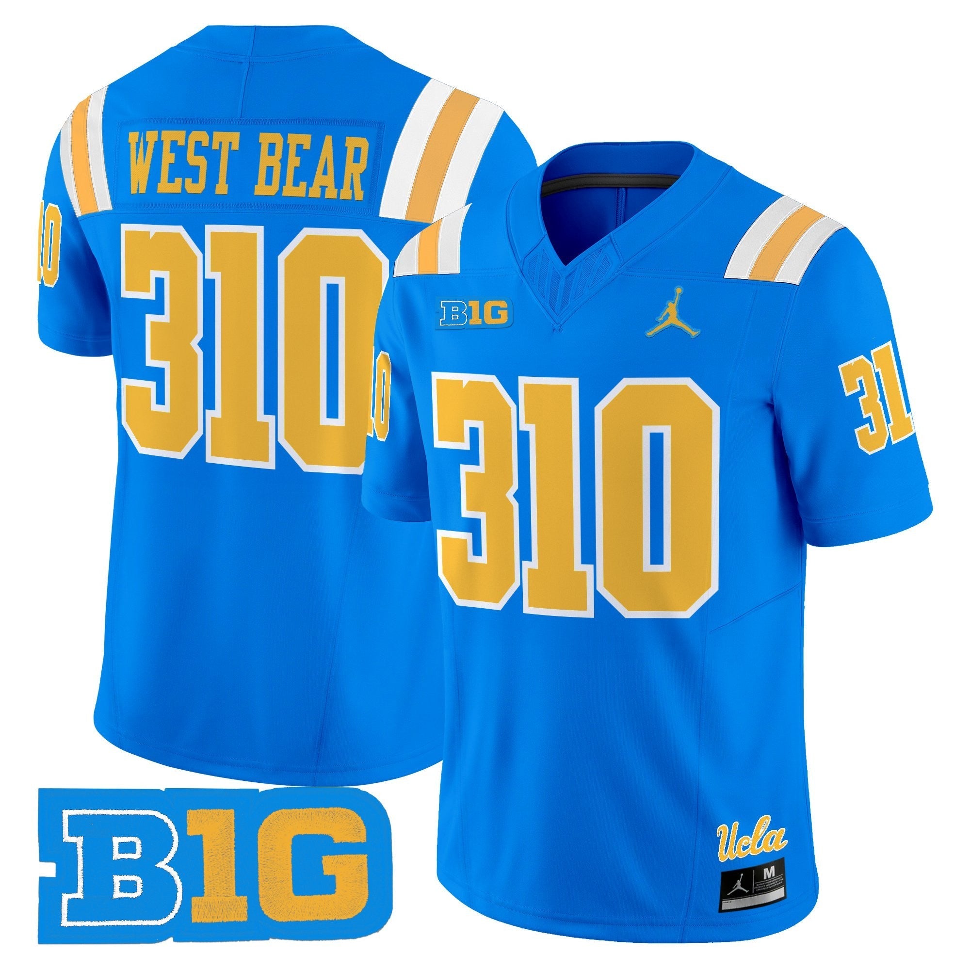 UCLA Bruins 2025 Vapor Limited Jersey - All Stitched