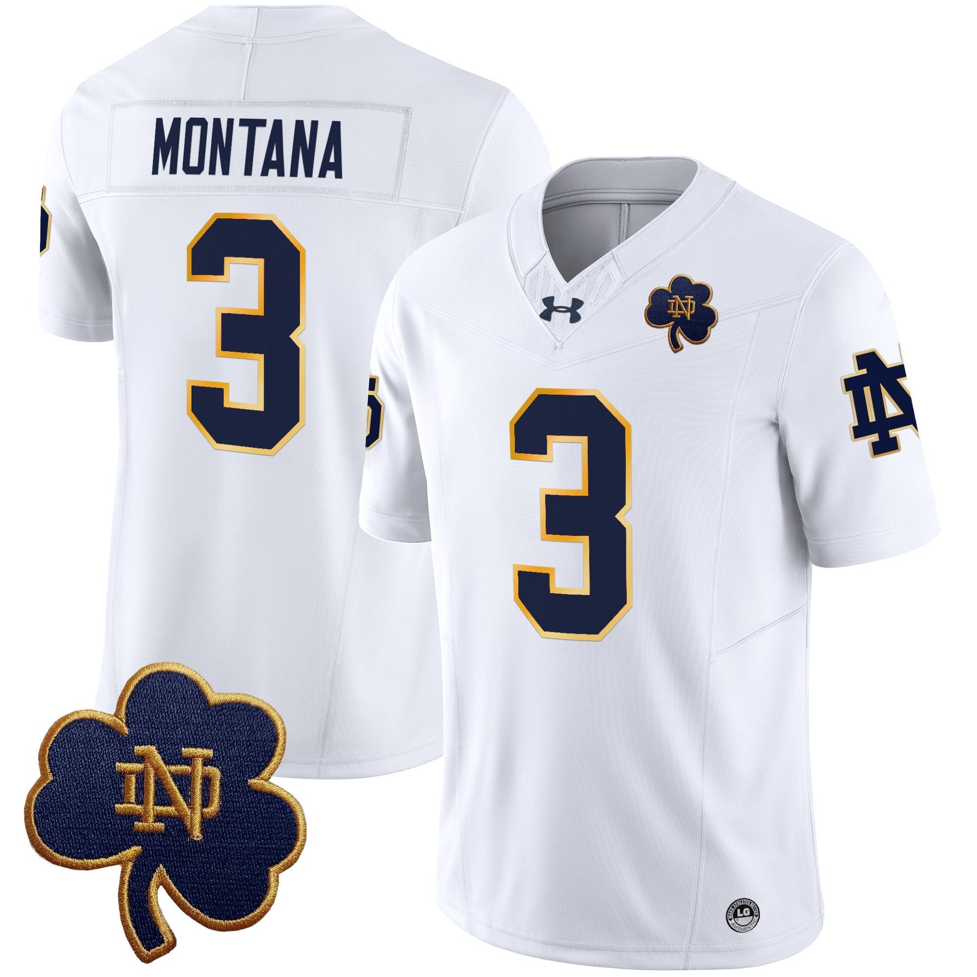 Notre Dame Fighting Irish 2025 Vapor Limited Jersey V3 - All Stitched