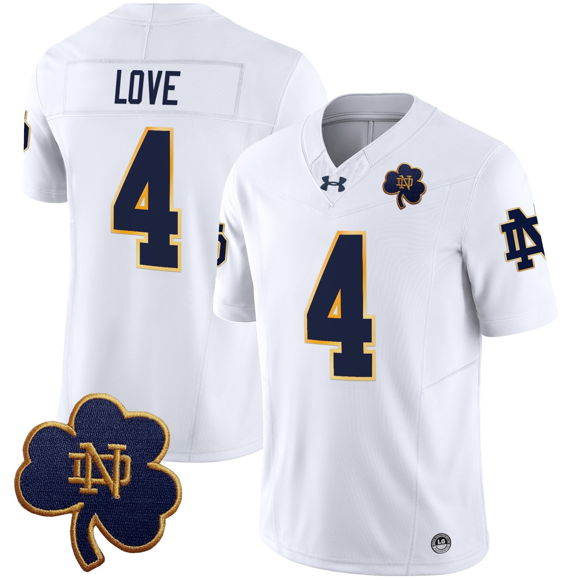 Notre Dame Fighting Irish 2025 Vapor Limited Jersey V3 - All Stitched
