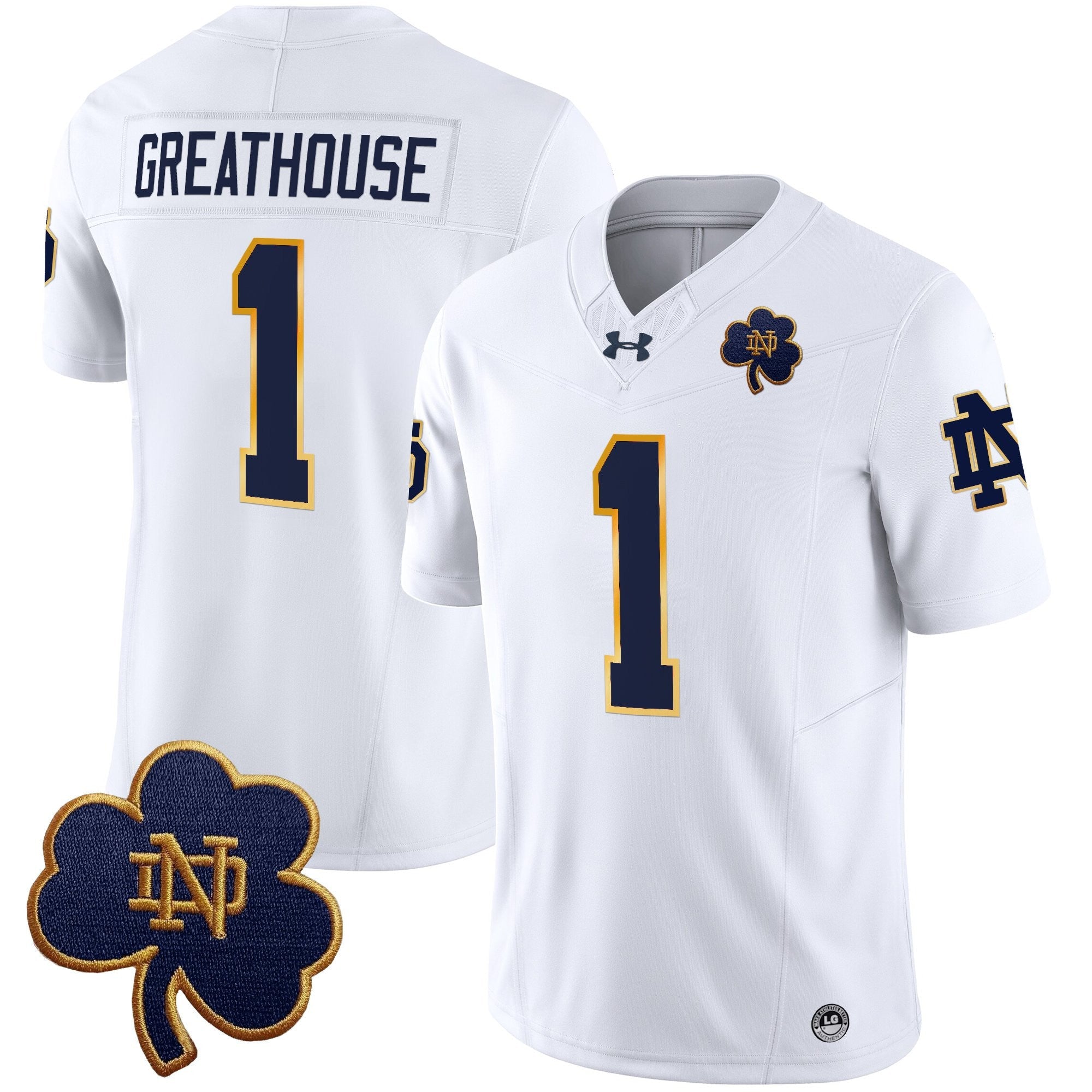 Notre Dame Fighting Irish 2025 Vapor Limited Jersey V3 - All Stitched
