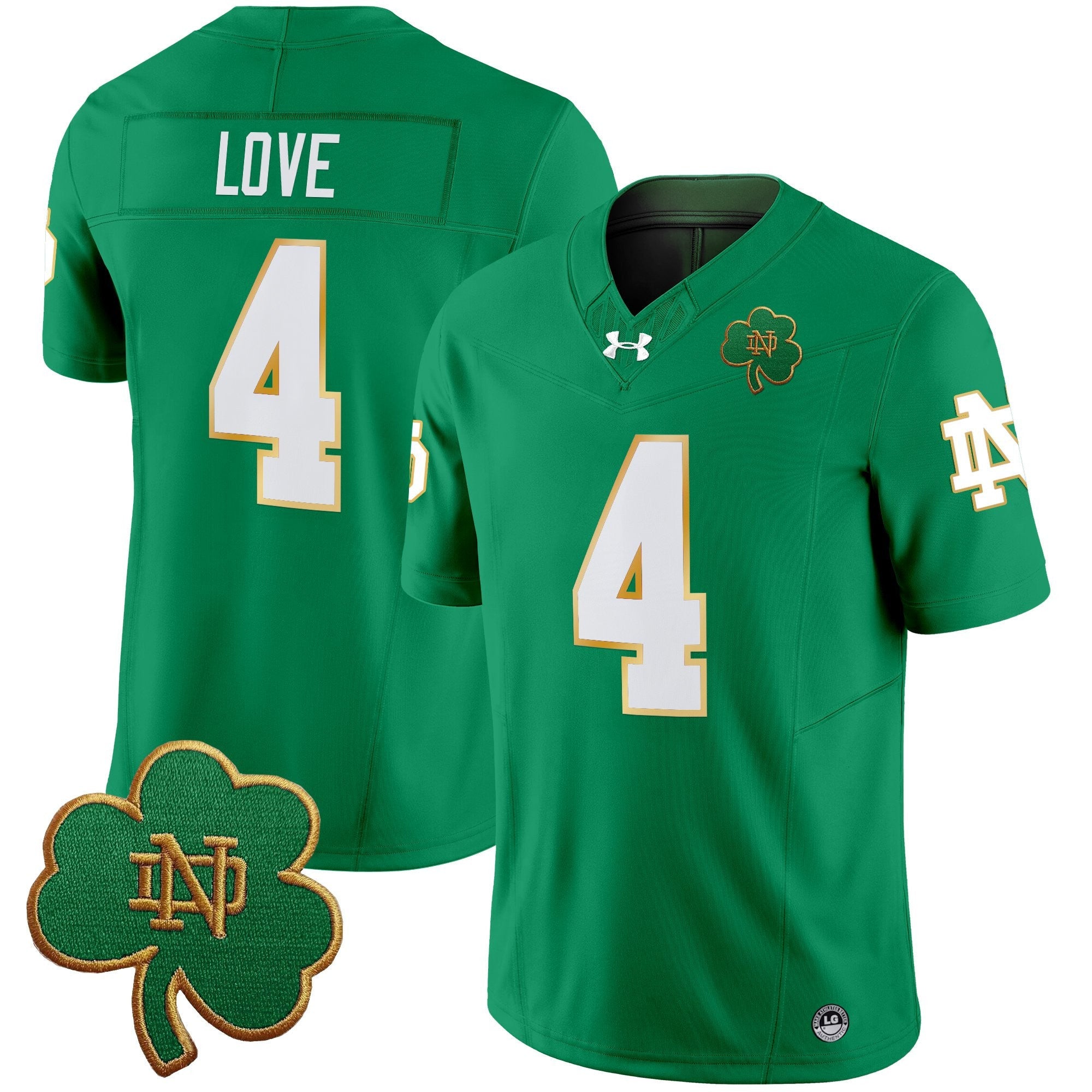 Notre Dame Fighting Irish 2025 Vapor Limited Jersey V3 - All Stitched