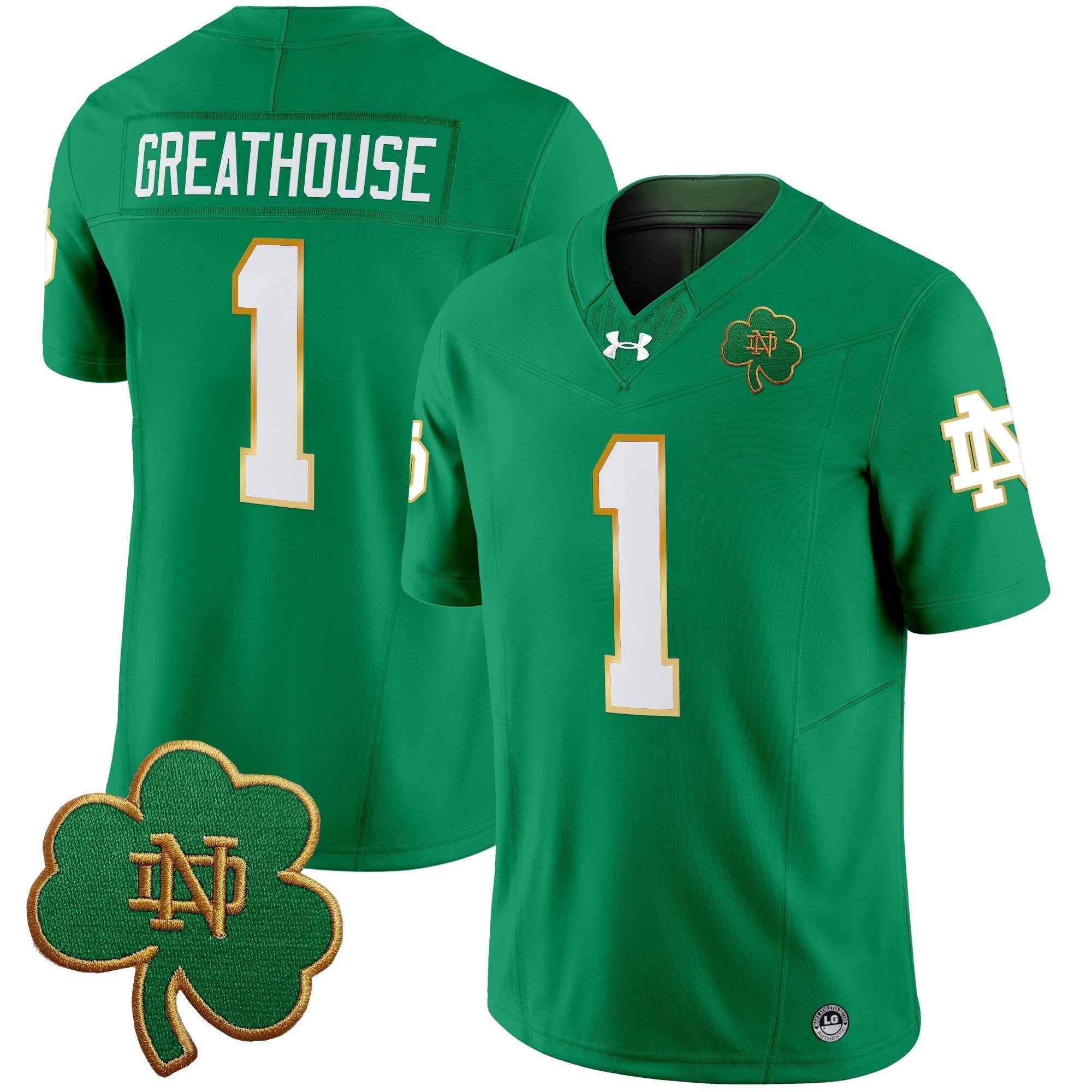 Notre Dame Fighting Irish 2025 Vapor Limited Jersey V3 - All Stitched