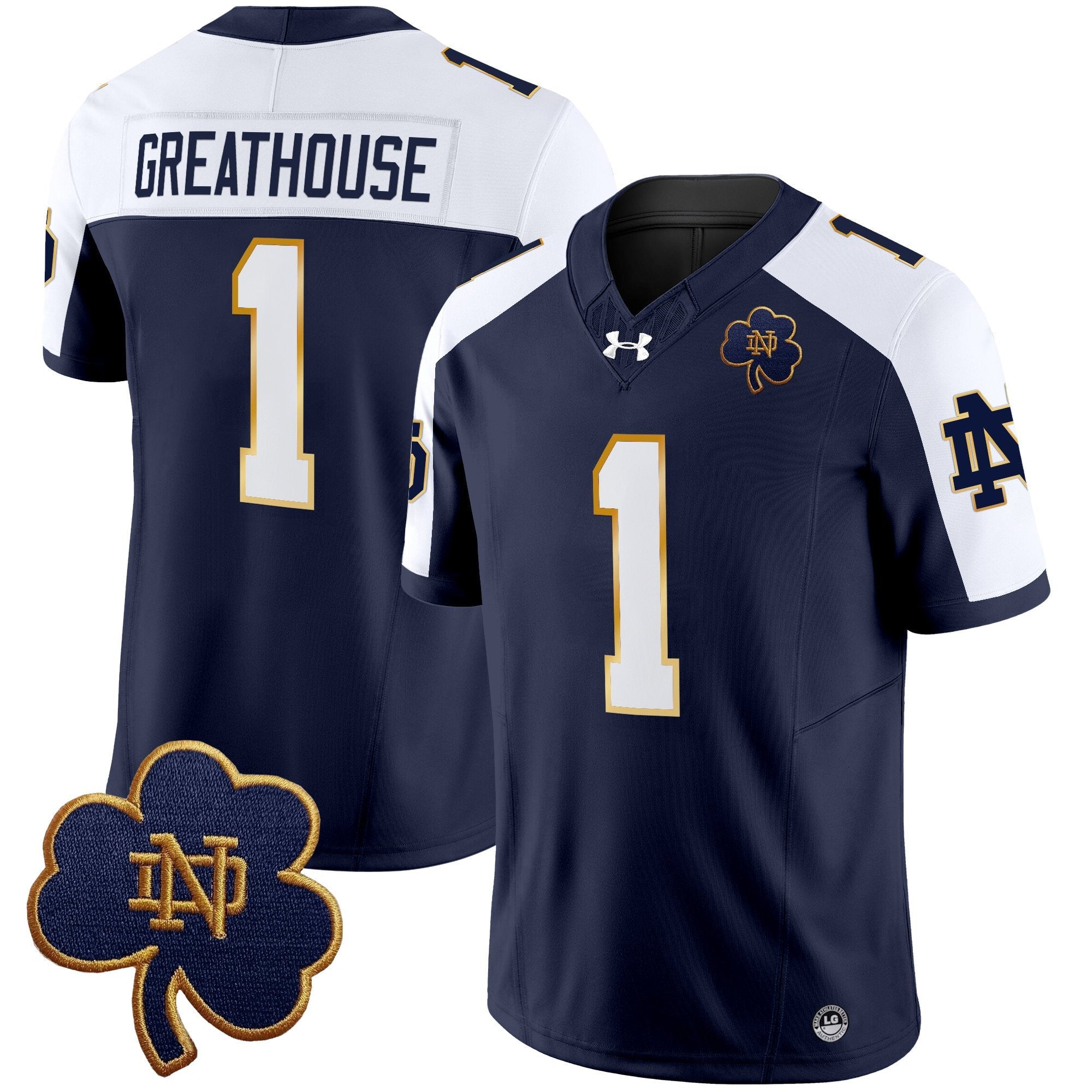 Notre Dame Fighting Irish 2025 Vapor Limited Jersey V3 - All Stitched
