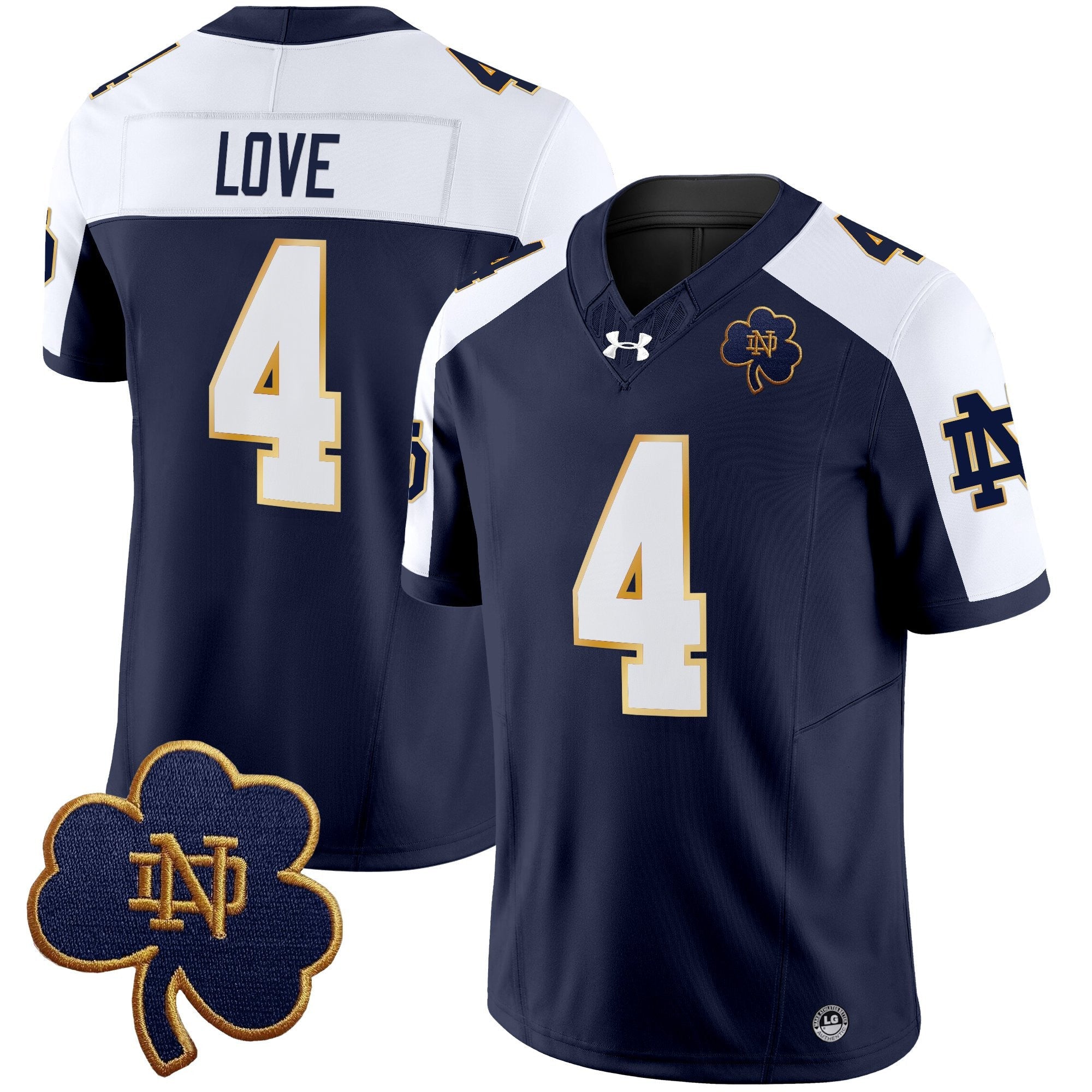 Notre Dame Fighting Irish 2025 Vapor Limited Jersey V3 - All Stitched