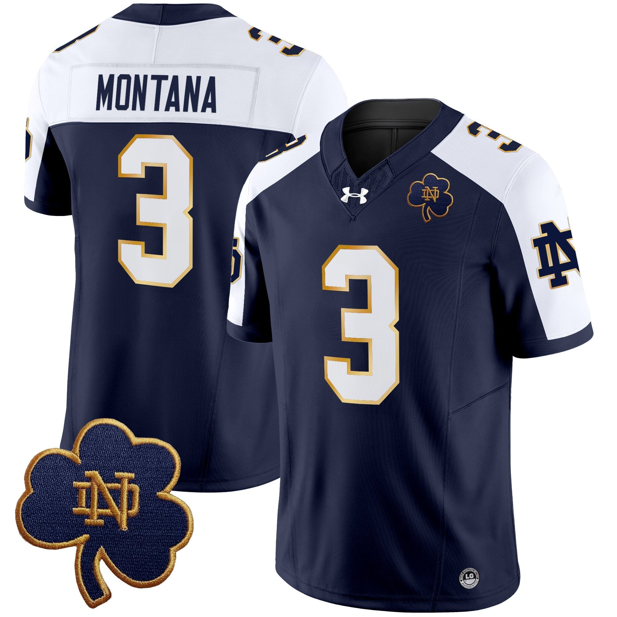 Notre Dame Fighting Irish 2025 Vapor Limited Jersey V3 - All Stitched