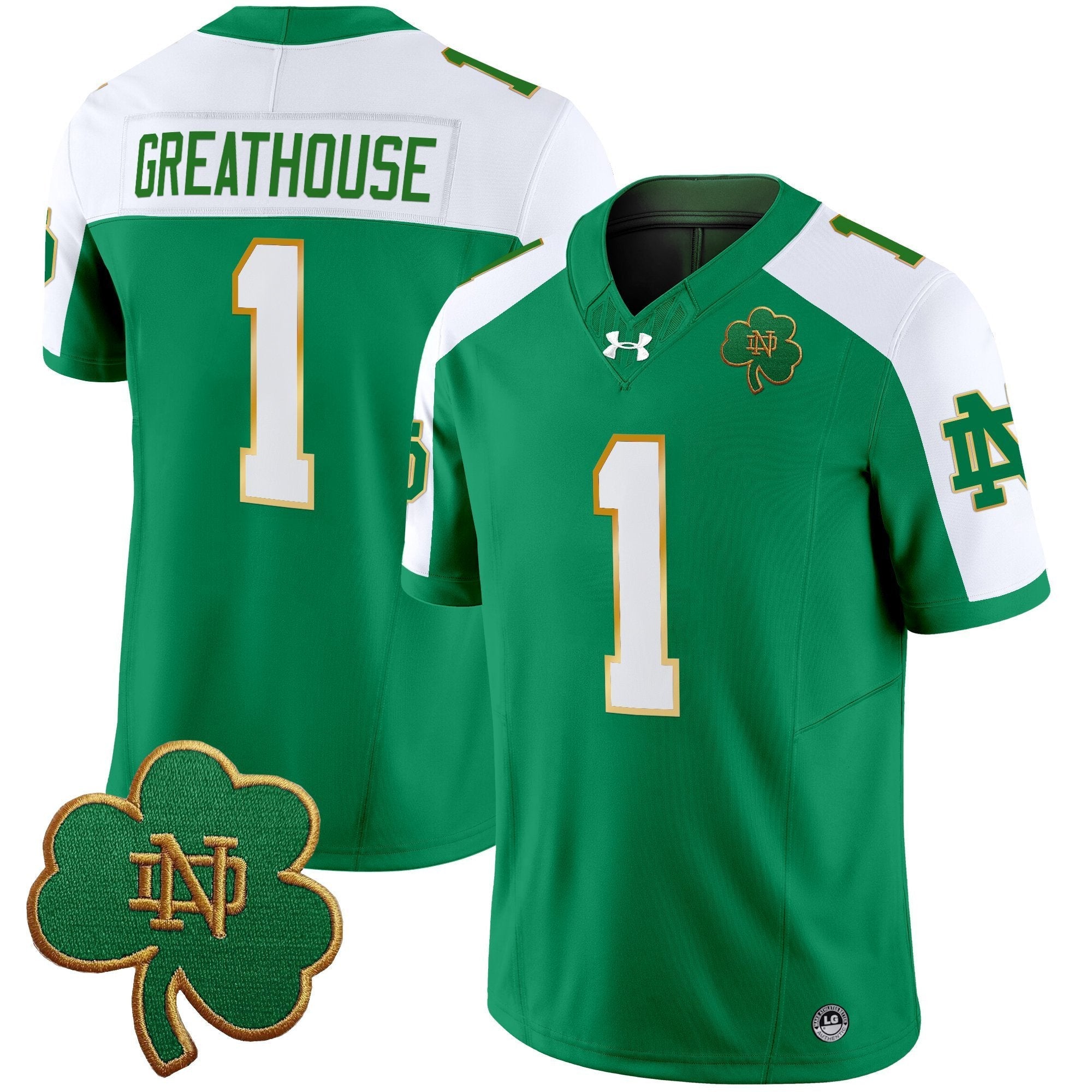 Notre Dame Fighting Irish 2025 Vapor Limited Jersey V3 - All Stitched
