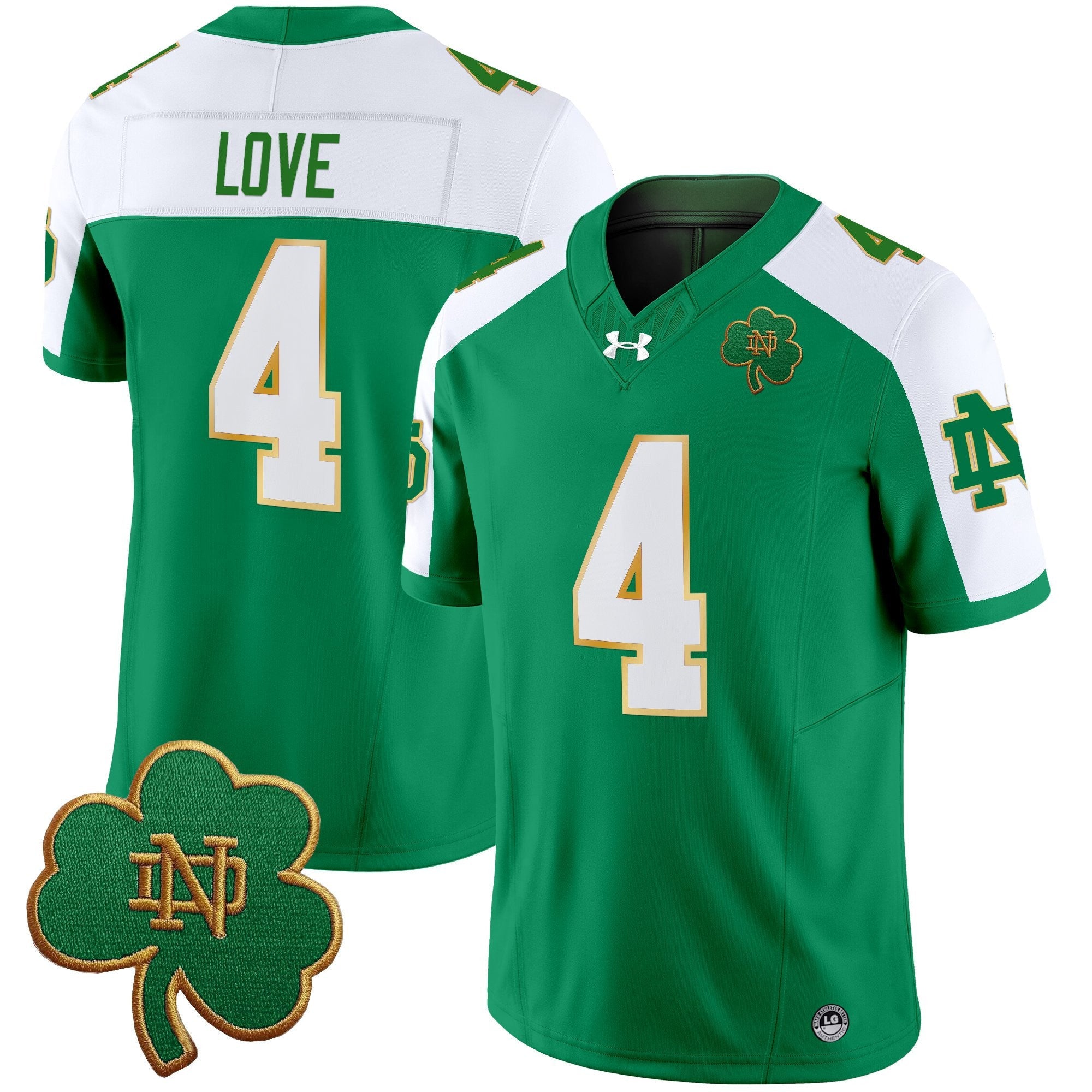 Notre Dame Fighting Irish 2025 Vapor Limited Jersey V3 - All Stitched