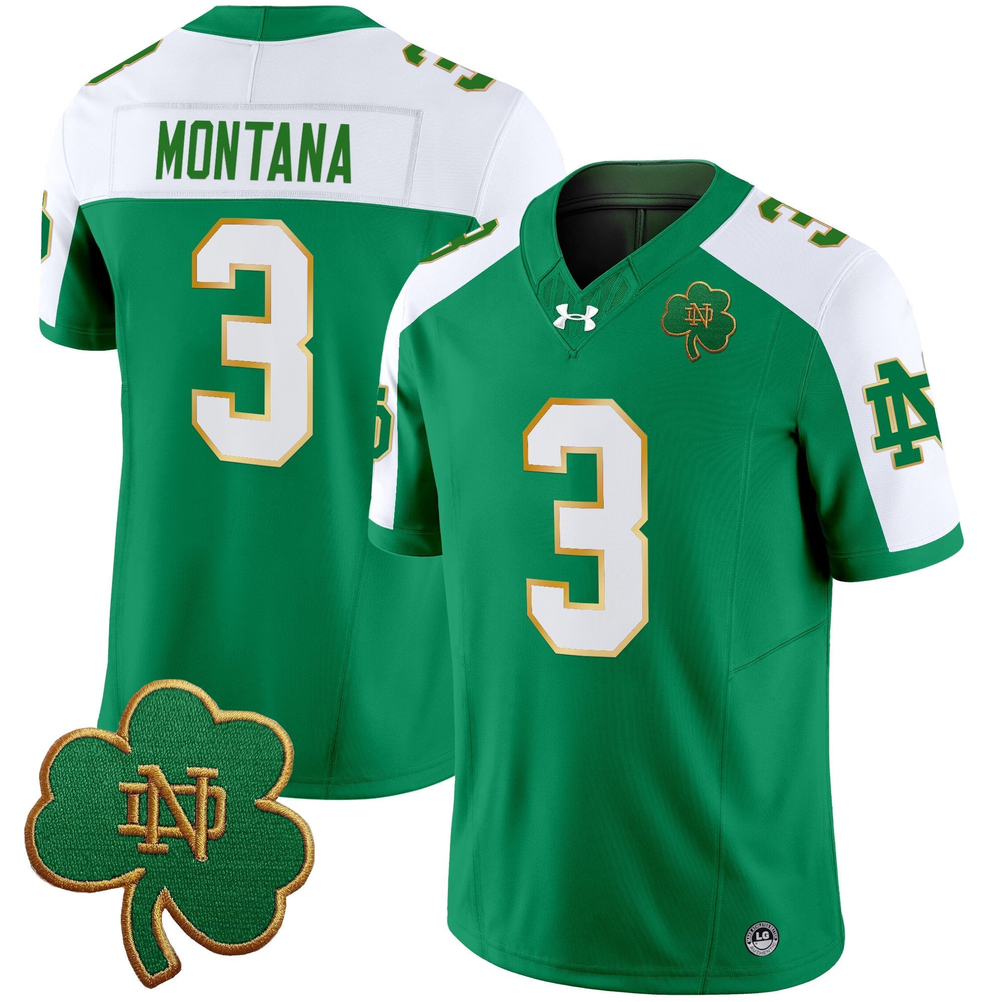 Notre Dame Fighting Irish 2025 Vapor Limited Jersey V3 - All Stitched