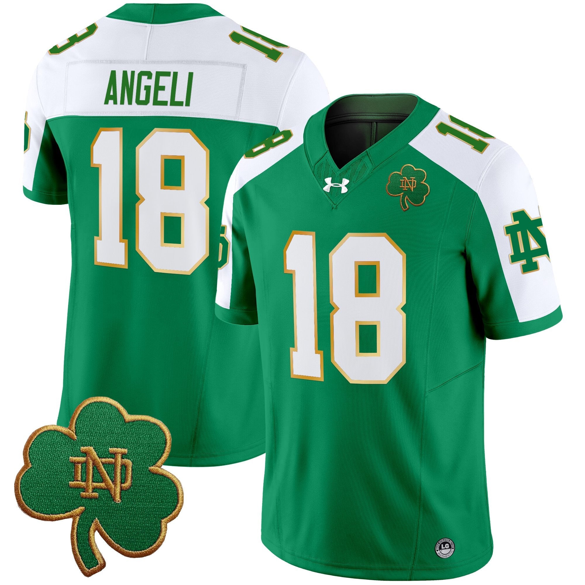 Notre Dame Fighting Irish 2025 Vapor Limited Jersey V3 - All Stitched