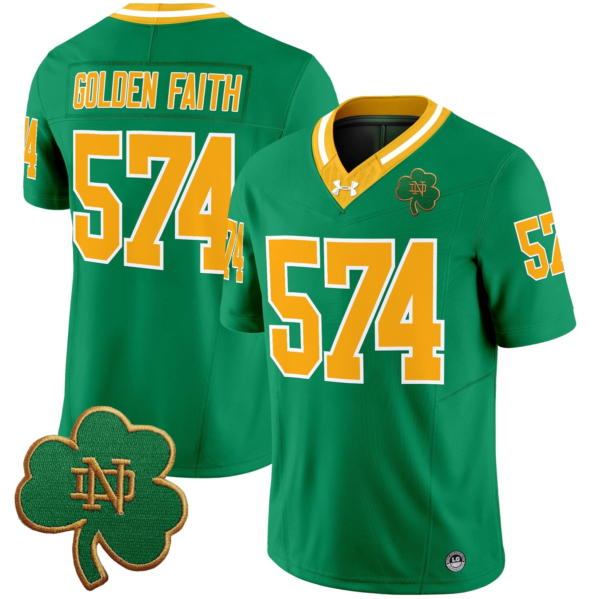 Notre Dame Fighting Irish 2025 Vapor Limited Jersey V3 - All Stitched