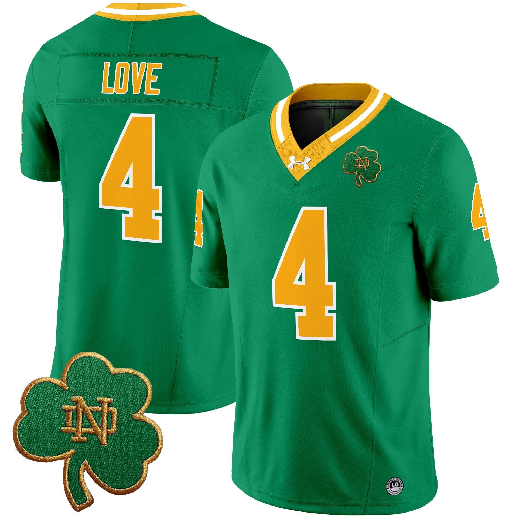 Notre Dame Fighting Irish 2025 Vapor Limited Jersey V3 - All Stitched