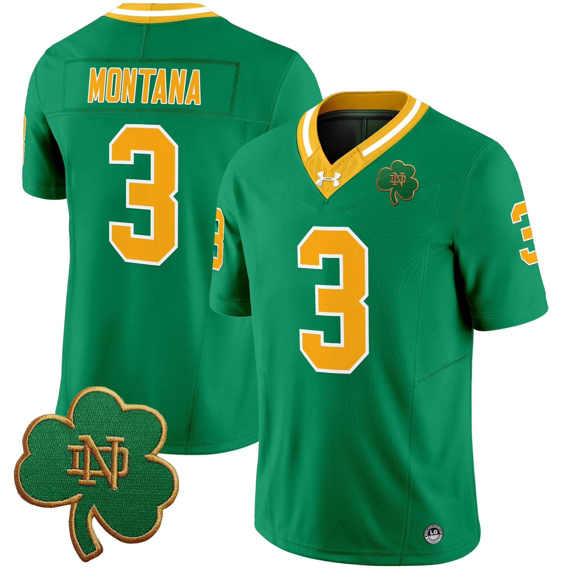 Notre Dame Fighting Irish 2025 Vapor Limited Jersey V3 - All Stitched
