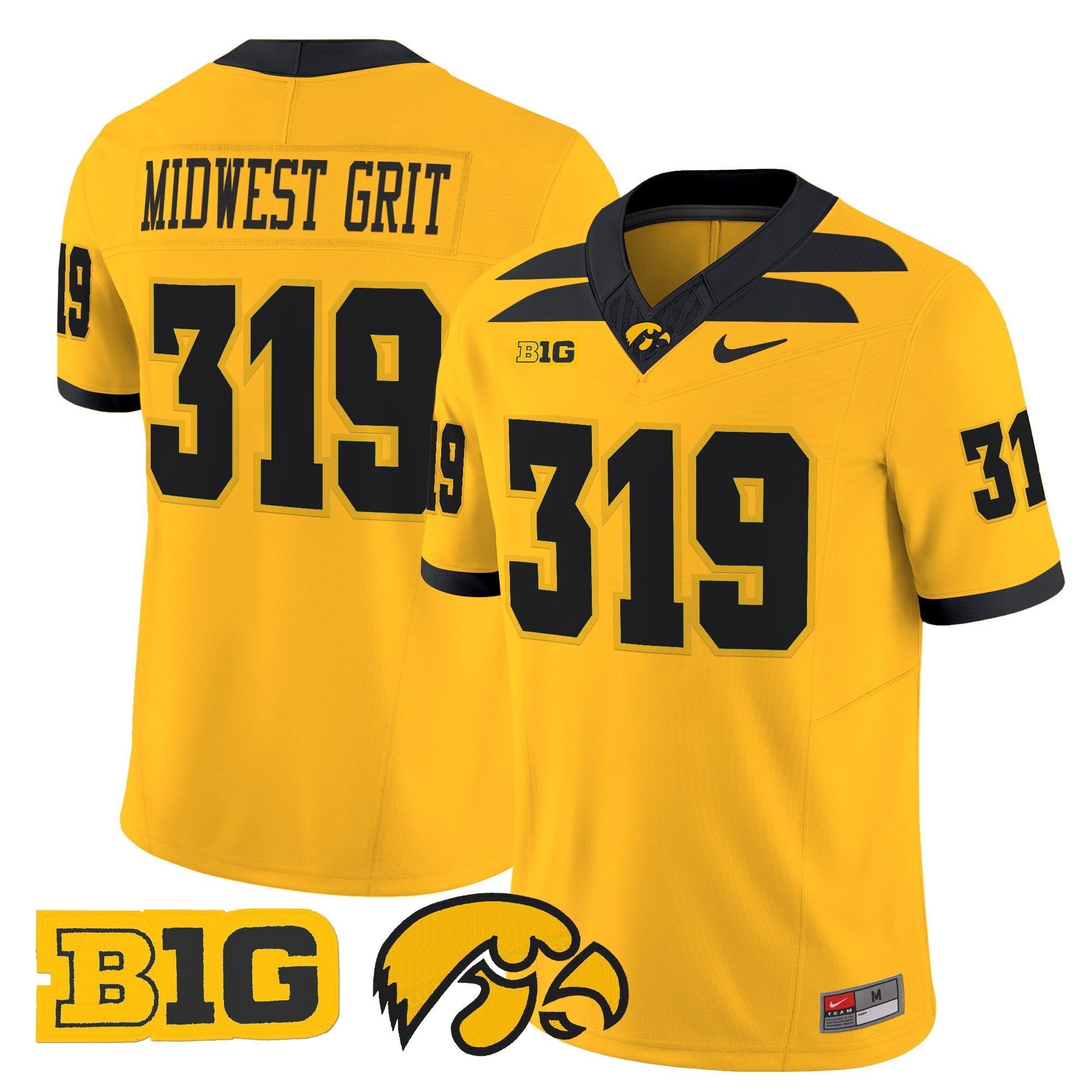 Iowa Hawkeyes 2025 Vapor Limited Jersey - All Stitched