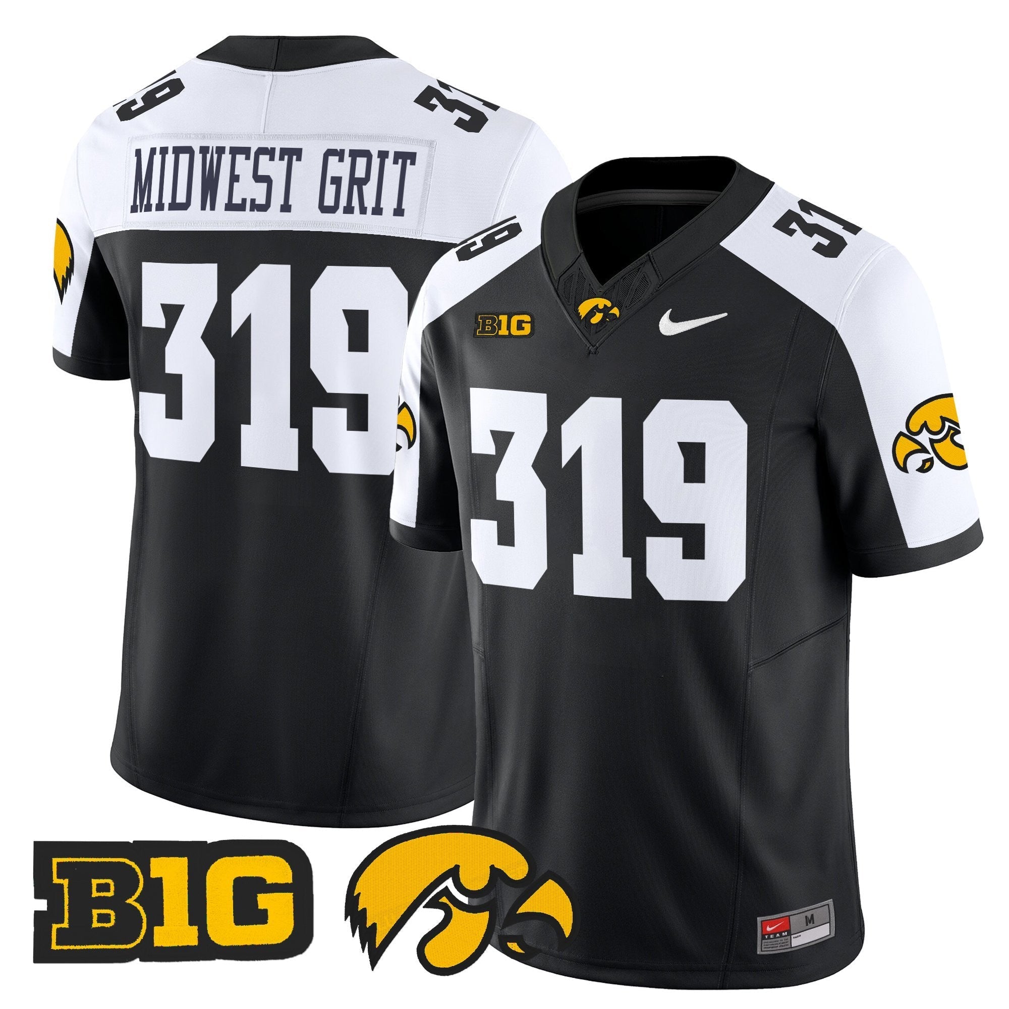 Iowa Hawkeyes 2025 Vapor Limited Jersey - All Stitched