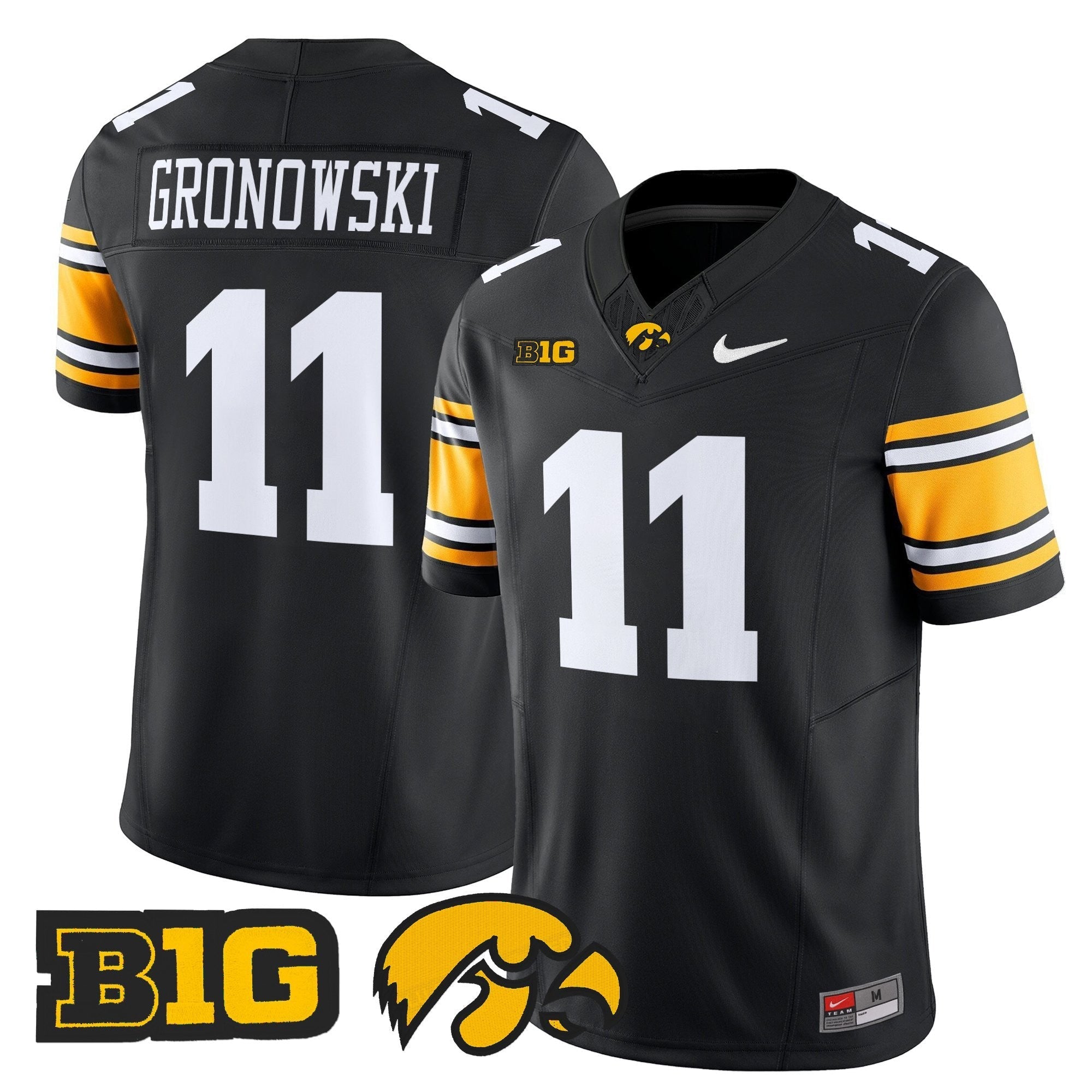 Iowa Hawkeyes 2025 Vapor Limited Jersey - All Stitched