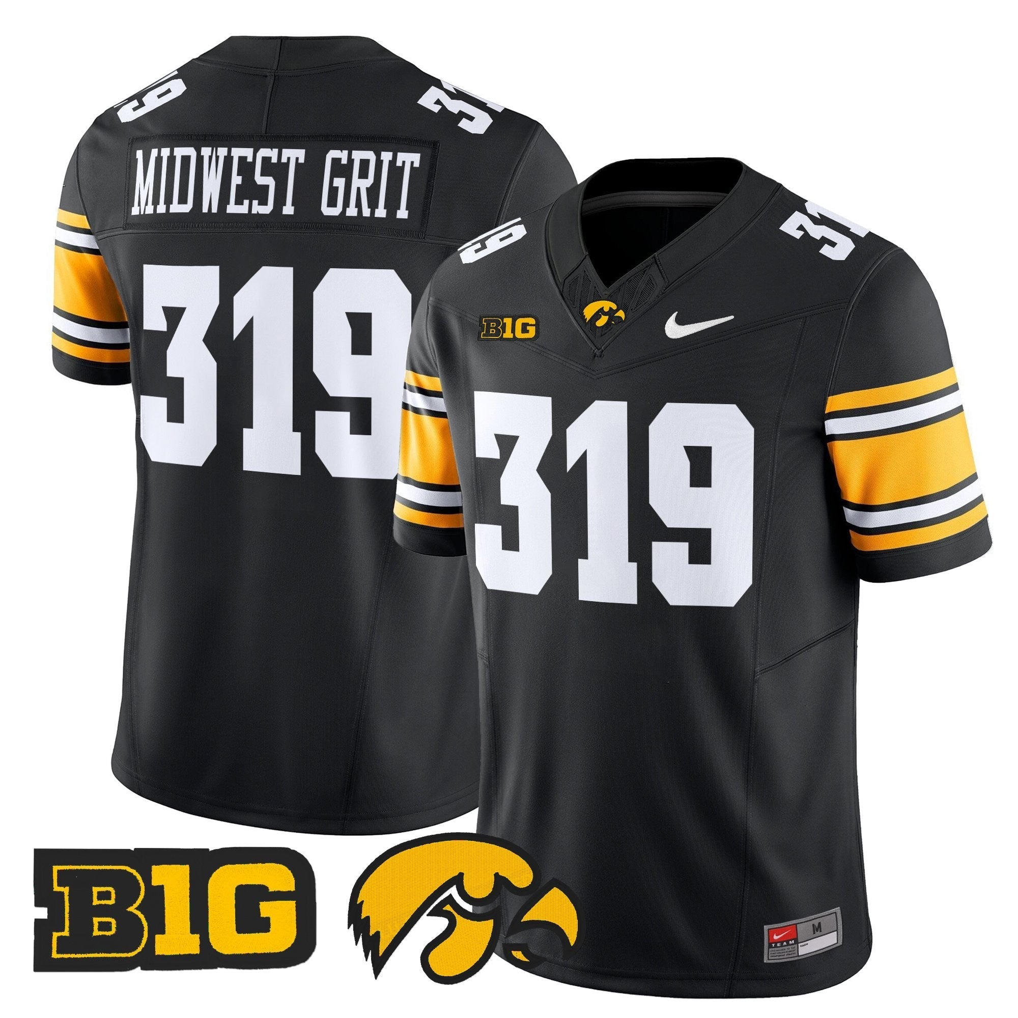 Iowa Hawkeyes 2025 Vapor Limited Jersey - All Stitched