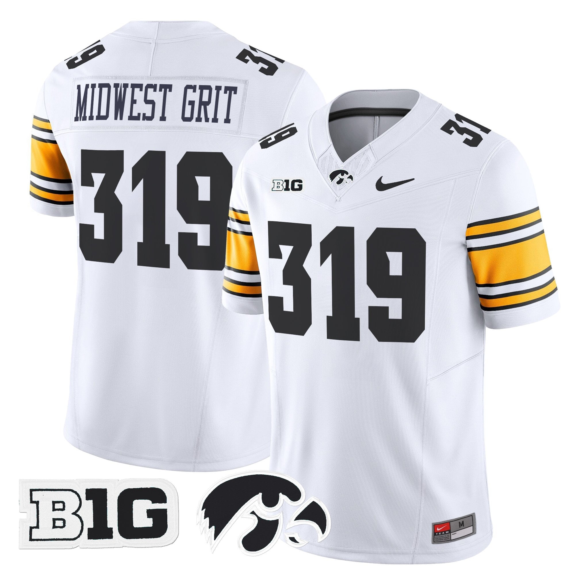 Iowa Hawkeyes 2025 Vapor Limited Jersey - All Stitched