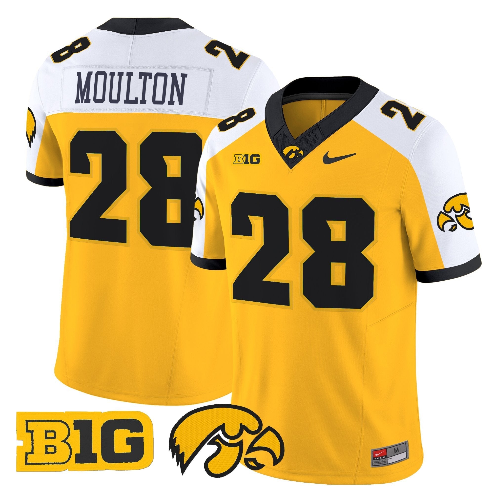 Iowa Hawkeyes 2025 Vapor Limited Jersey - All Stitched