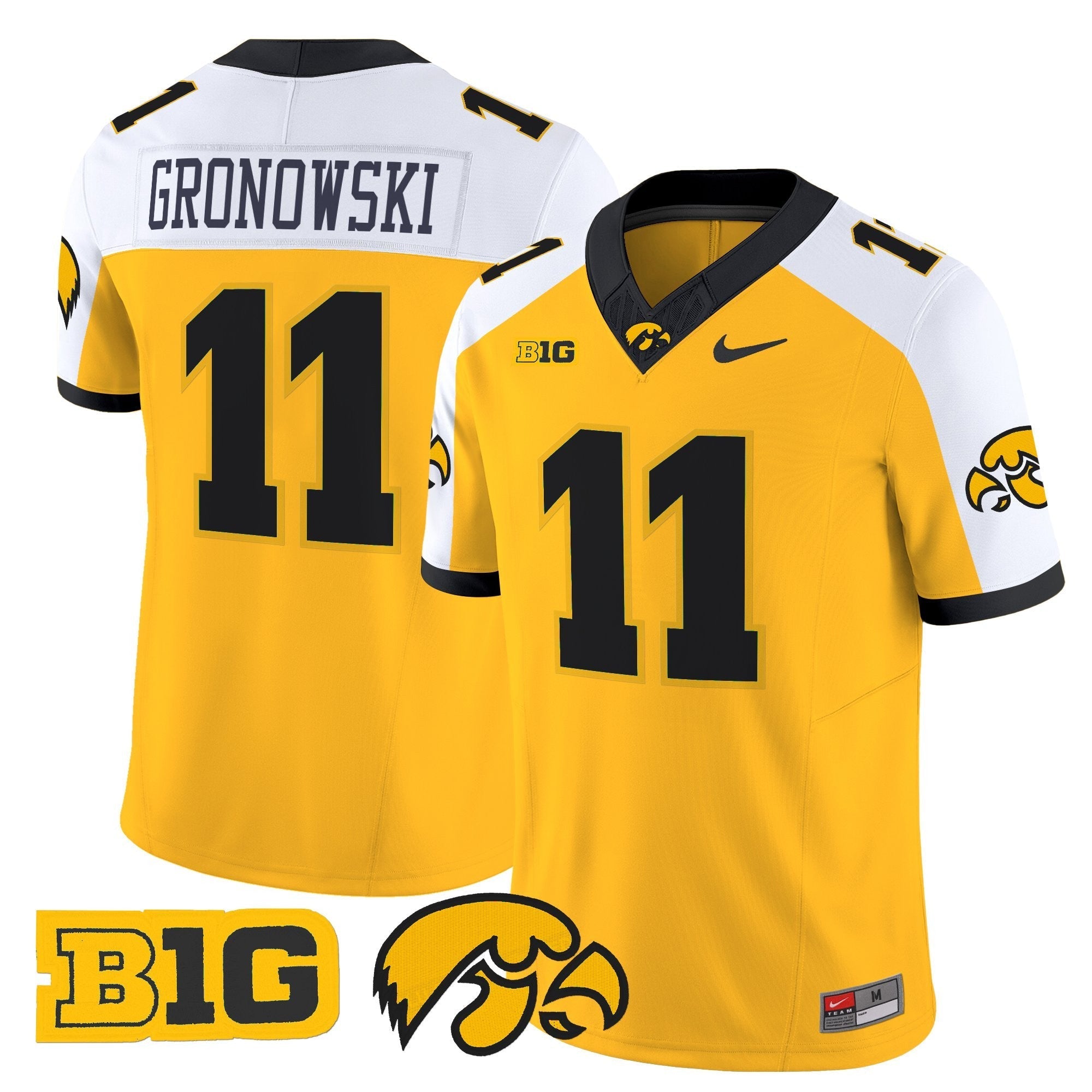 Iowa Hawkeyes 2025 Vapor Limited Jersey - All Stitched