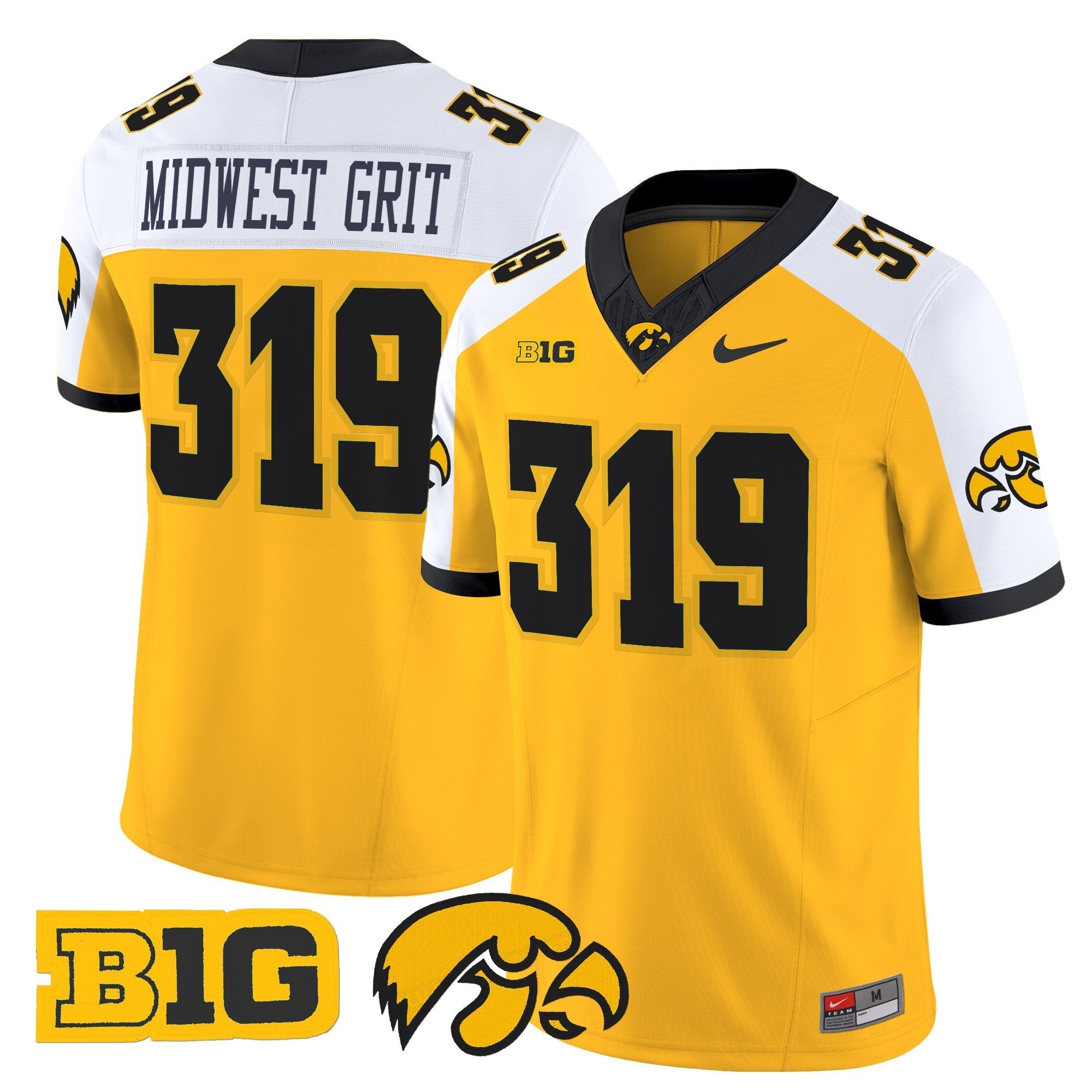 Iowa Hawkeyes 2025 Vapor Limited Jersey - All Stitched