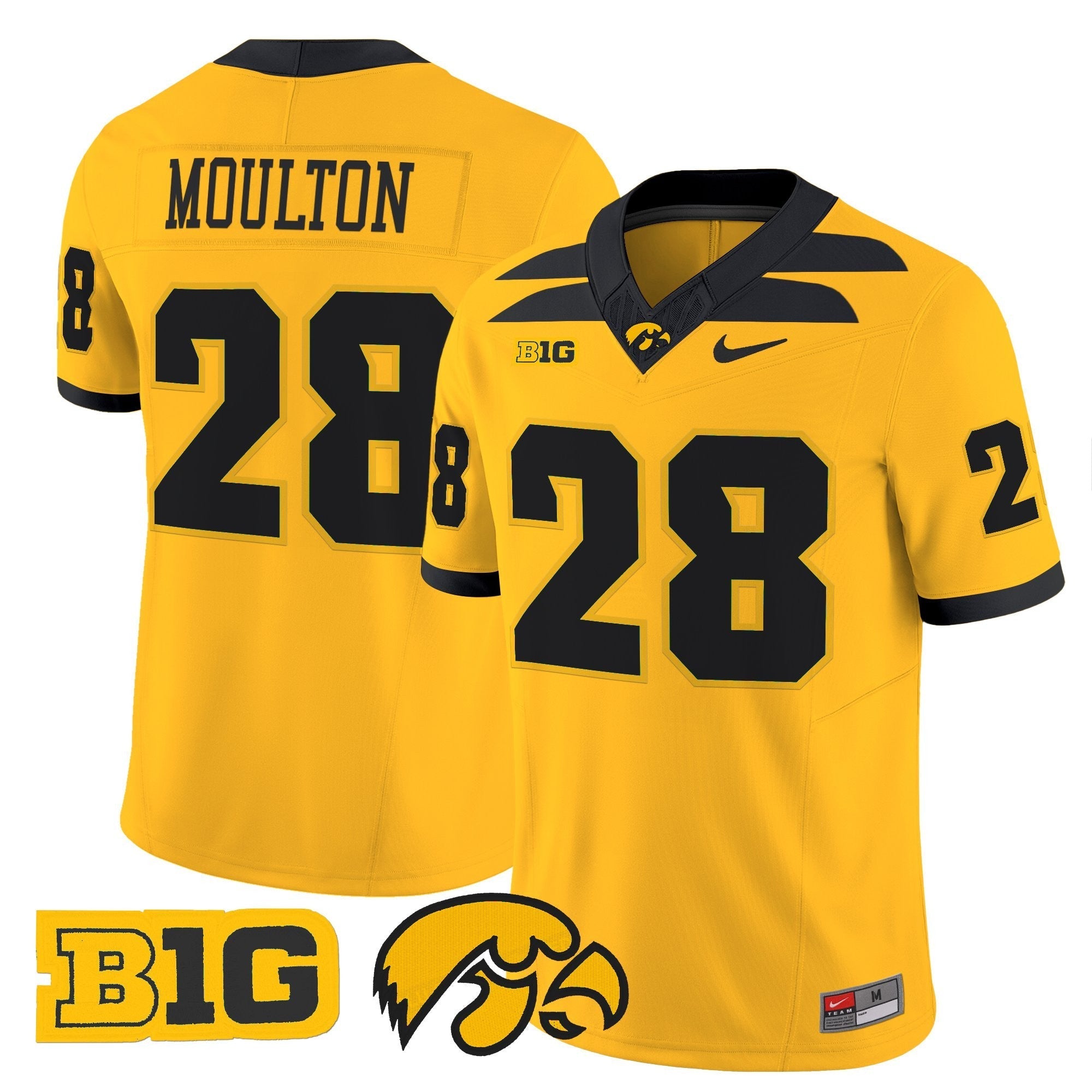 Iowa Hawkeyes 2025 Vapor Limited Jersey - All Stitched